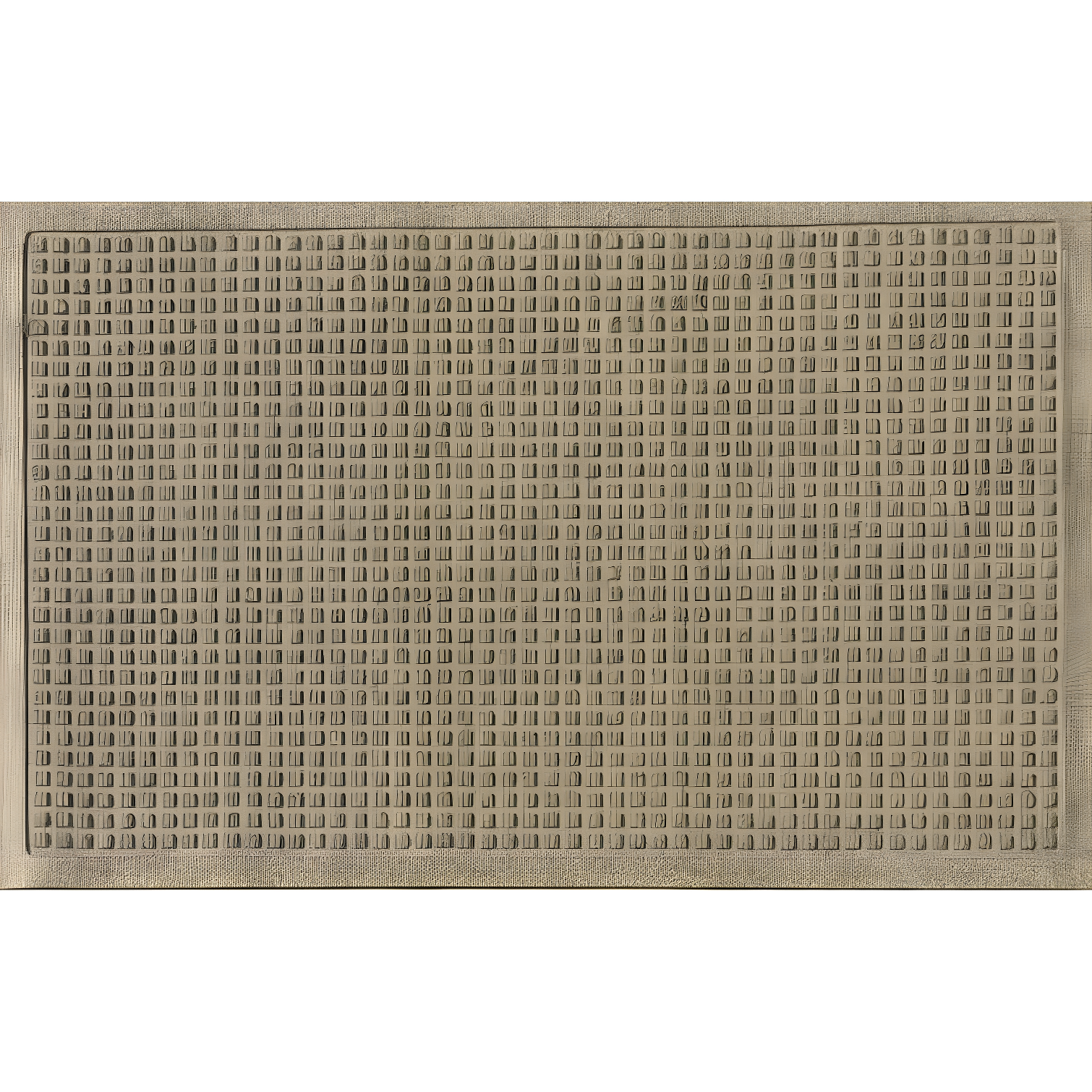 Camel Rubber Outdoor Waterhog Doormat 2' x 3'