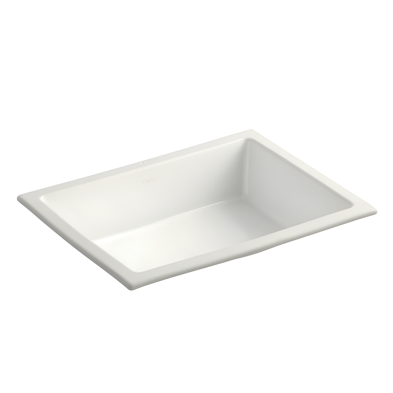 Verticyl Dune Undermount Rectangular Porcelain Bathroom Sink