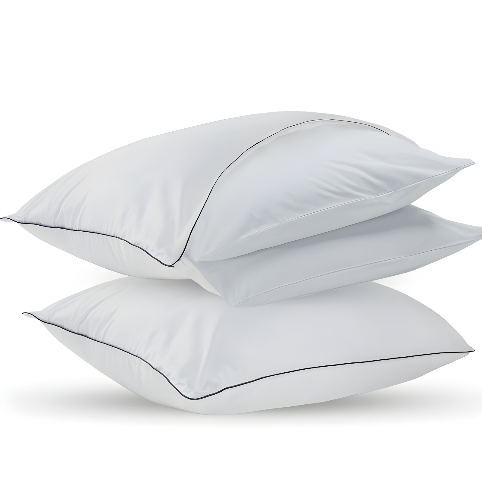 Cheer Collection Adjustable Gel Fiber King Size Pillows, Set of 2