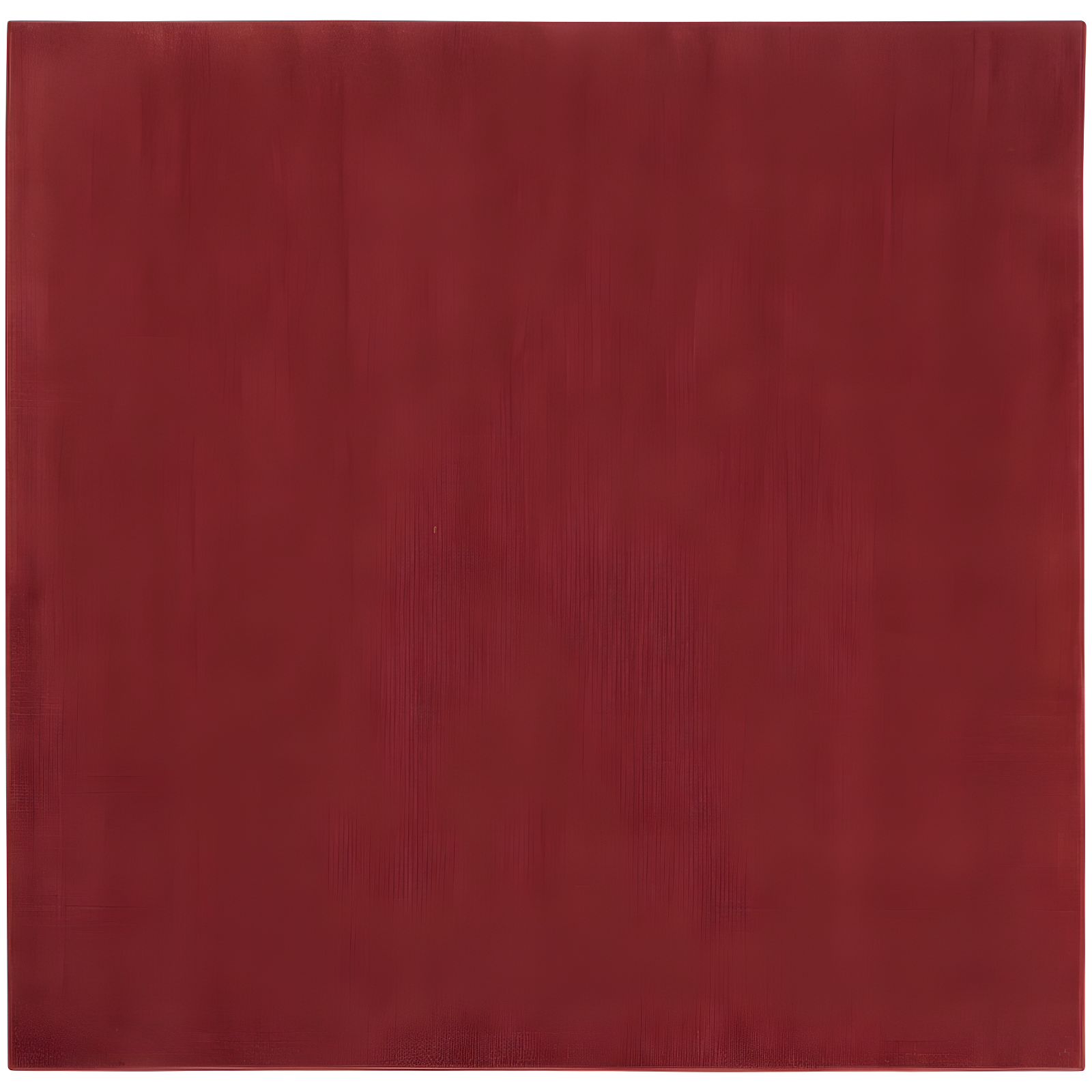 Brick Red Essentials 5' Square Indoor/Outdoor Easy-Care Rug