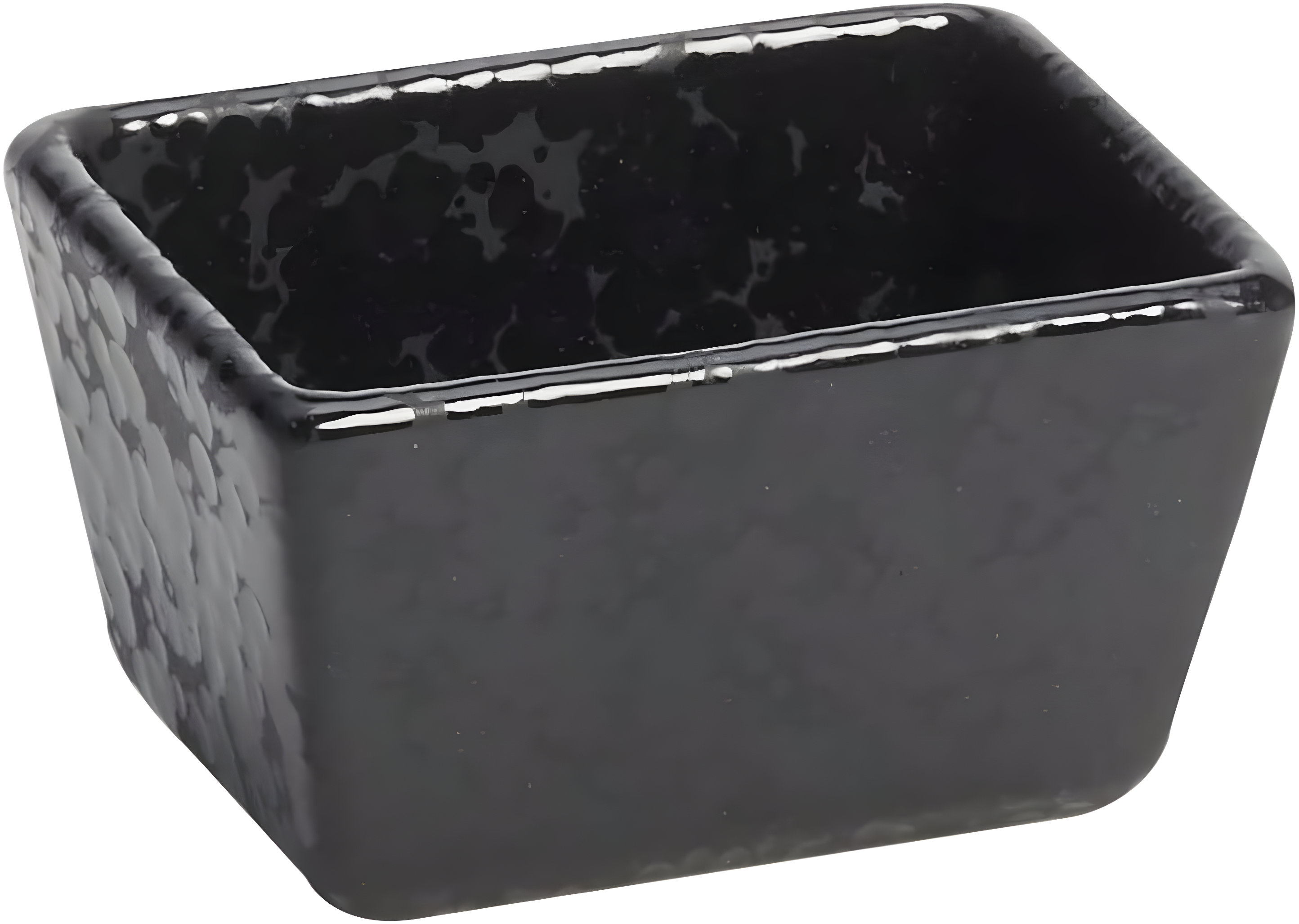 Black Porcelain Rectangular Sugar Packet Holder