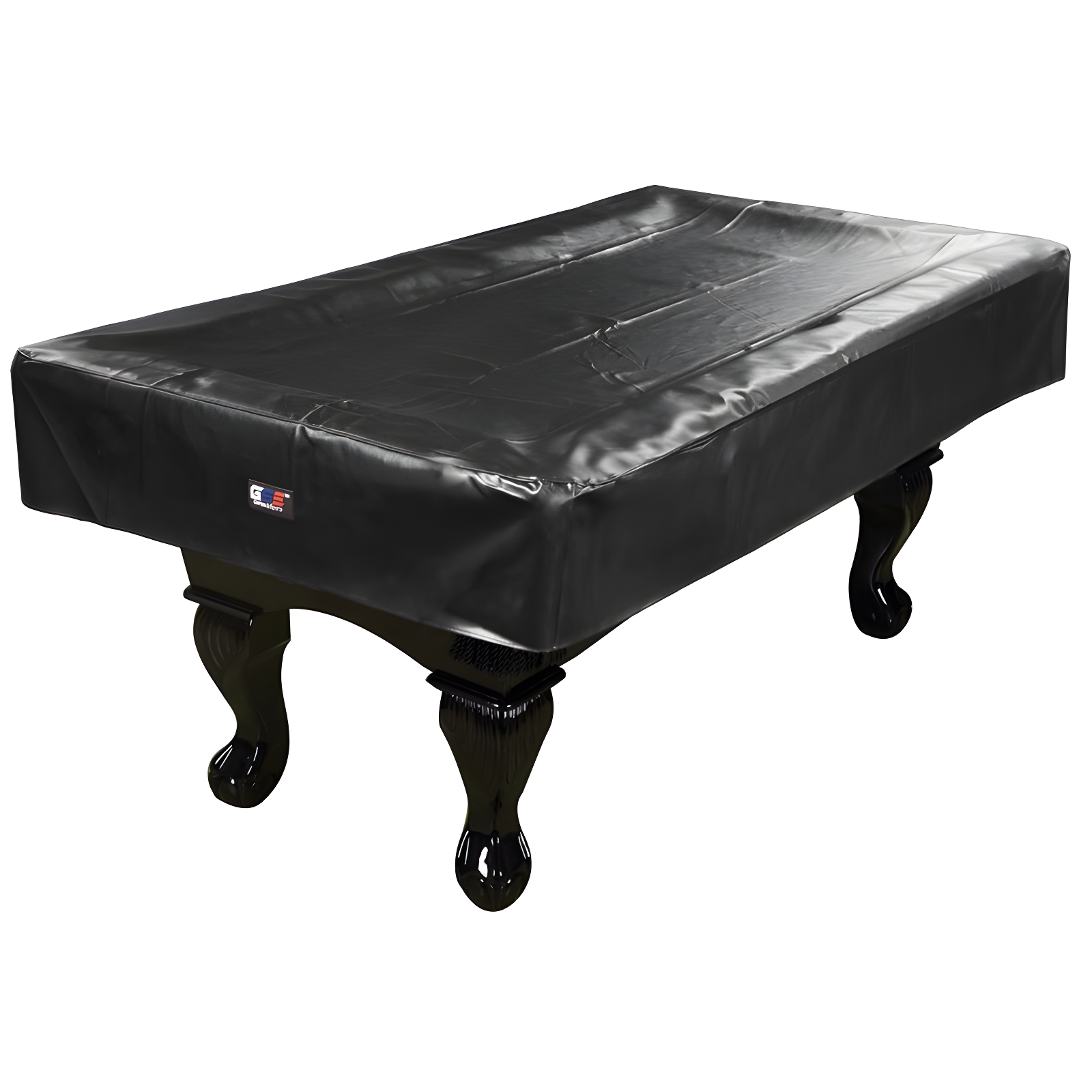 Black Heavy Duty Leatherette 9-Foot Pool Table Cover