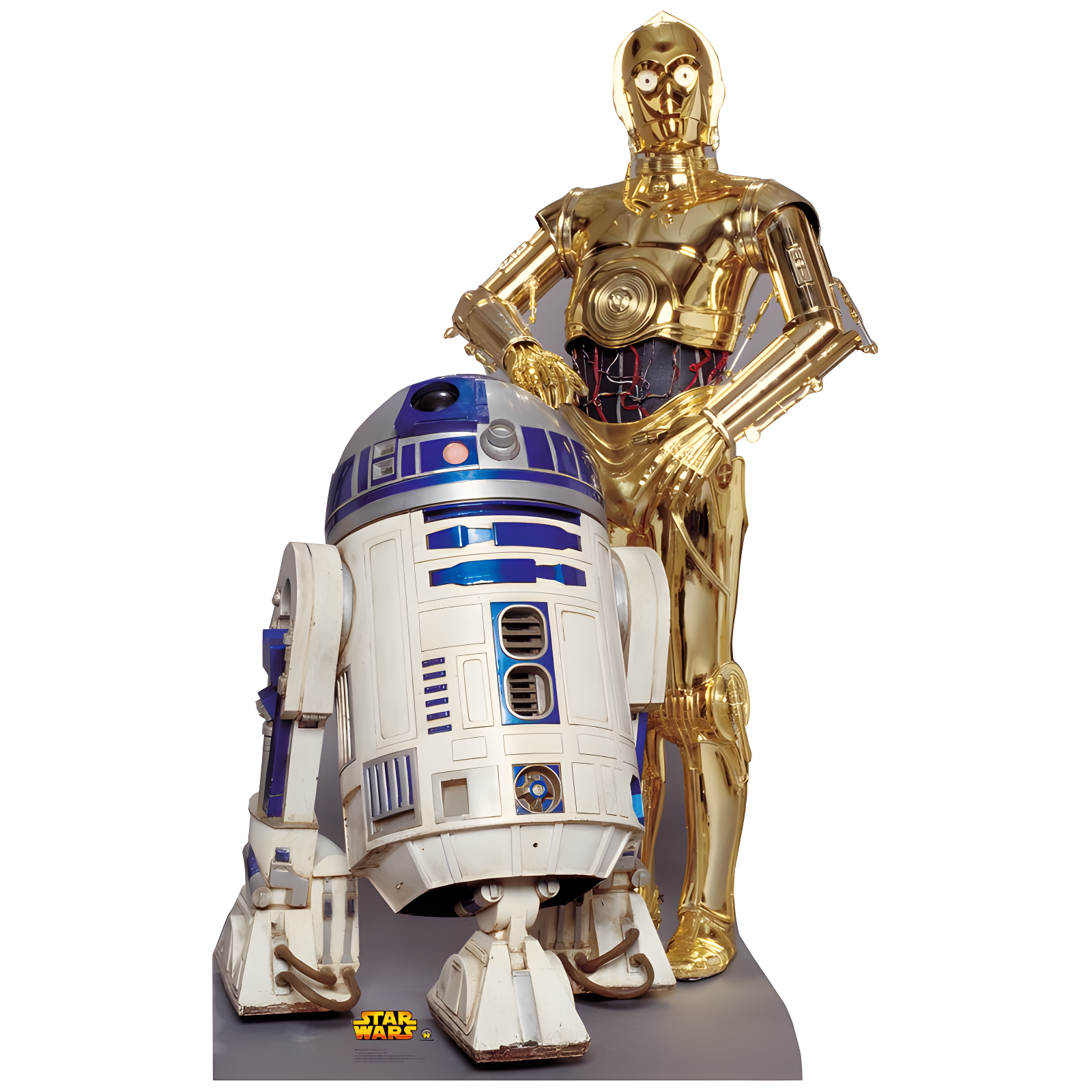 Life-Size R2-D2 and C-3PO Cardboard Standup