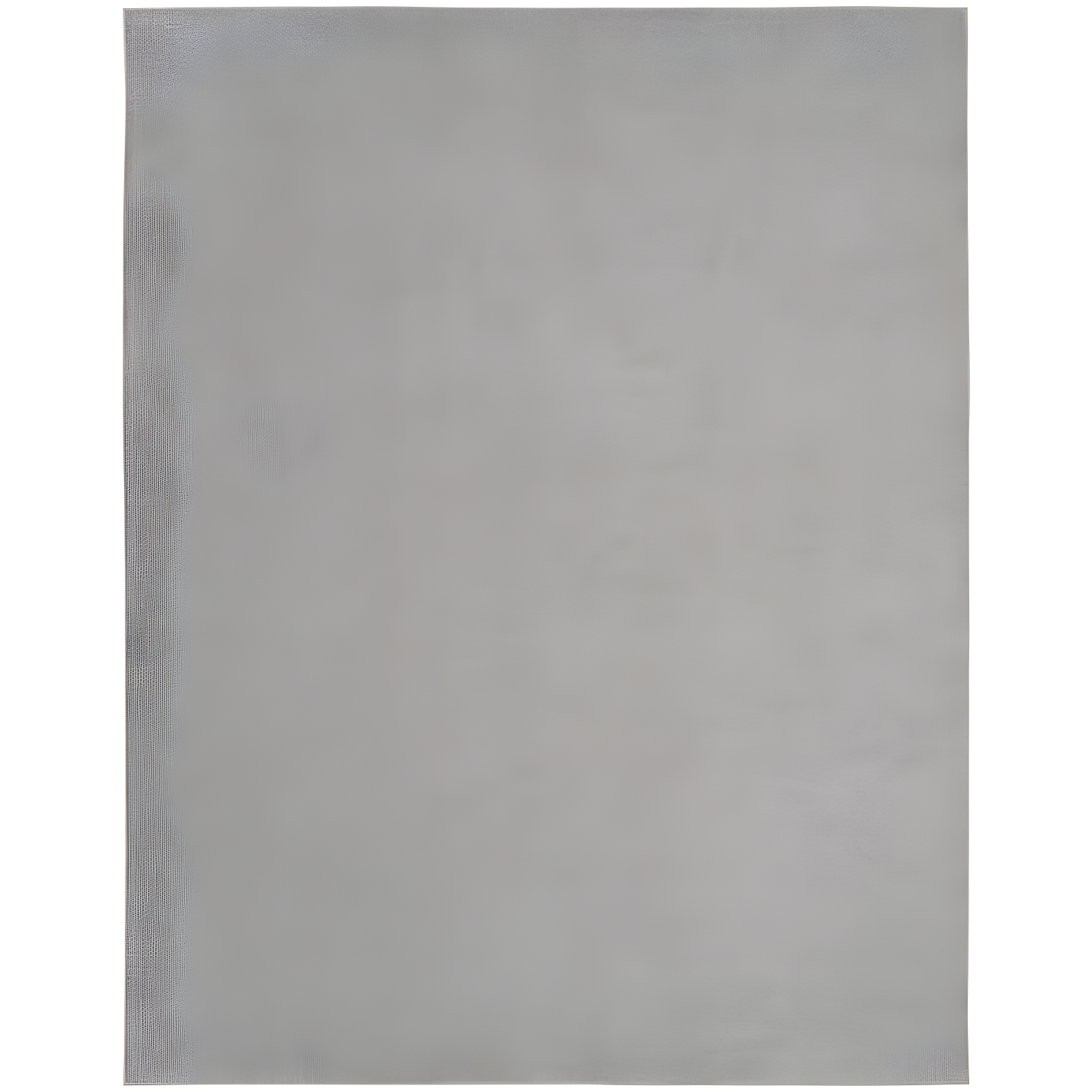 Silver Grey Synthetic 7'10" x 10' Reversible Indoor/Outdoor Rug