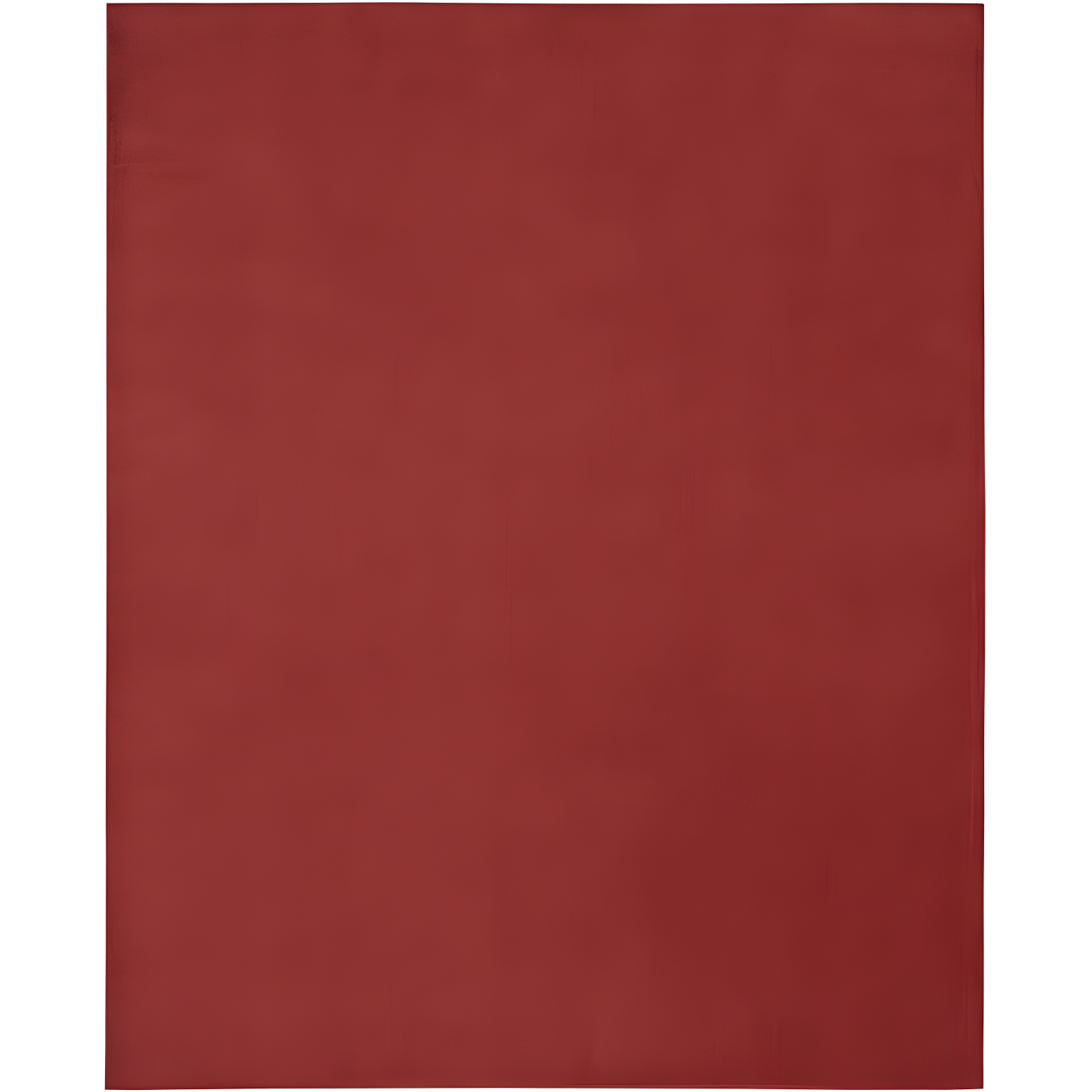 Brick Red 8' x 10' Easy Care Synthetic Area Rug