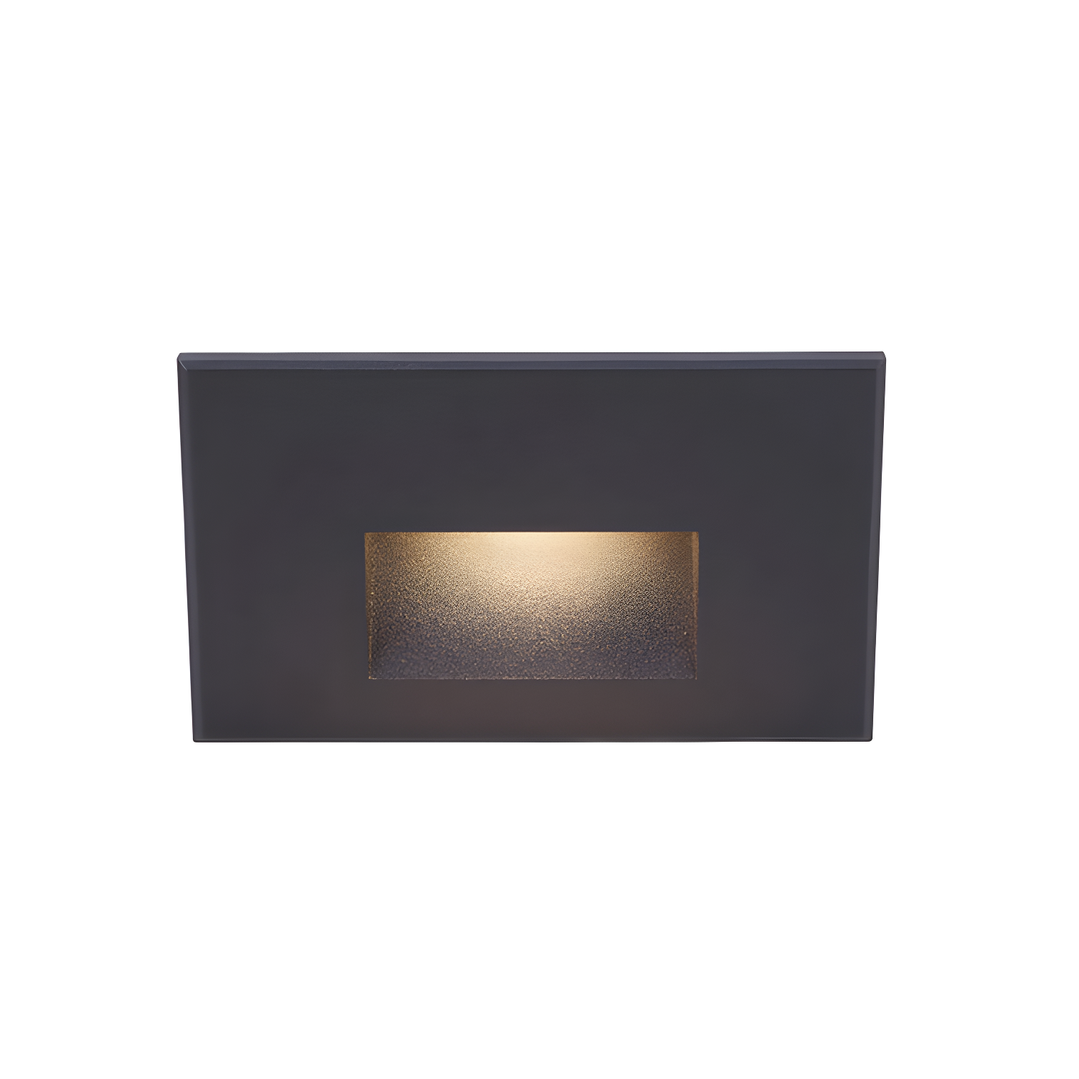 Sleek Bronze-Black LEDme Horizontal Step and Wall Light