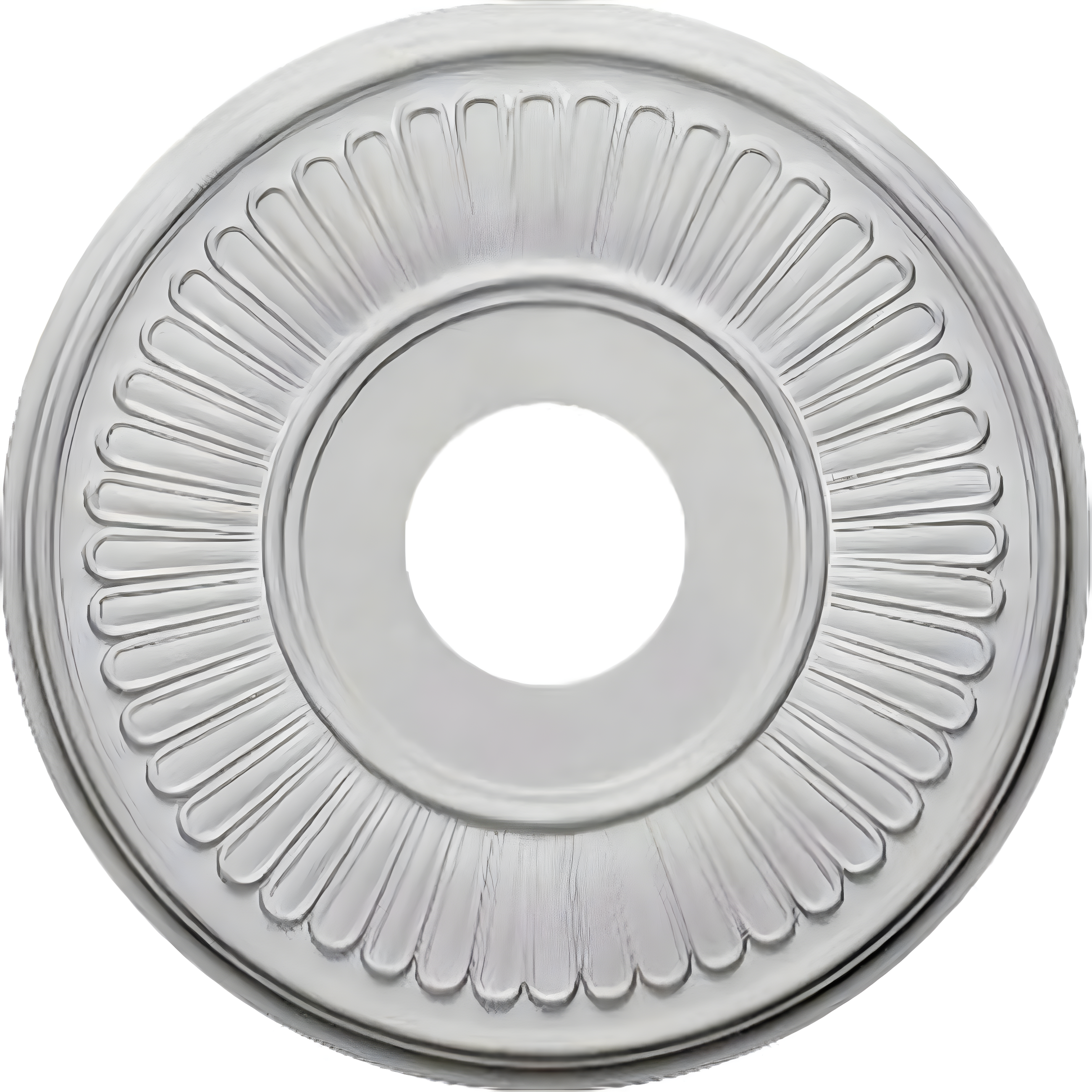 Primed White Composite 15.75" Ceiling Medallion