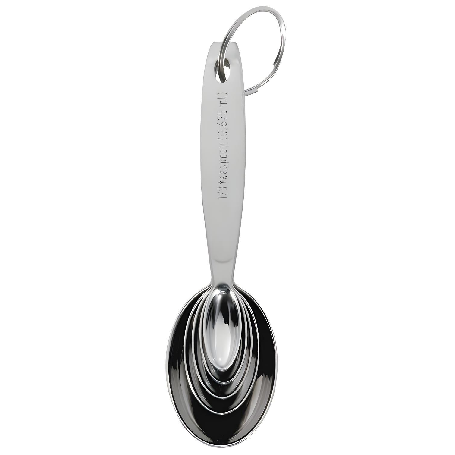 Stainless Steel Nesting Measuring Spoon Set, 5 Piece