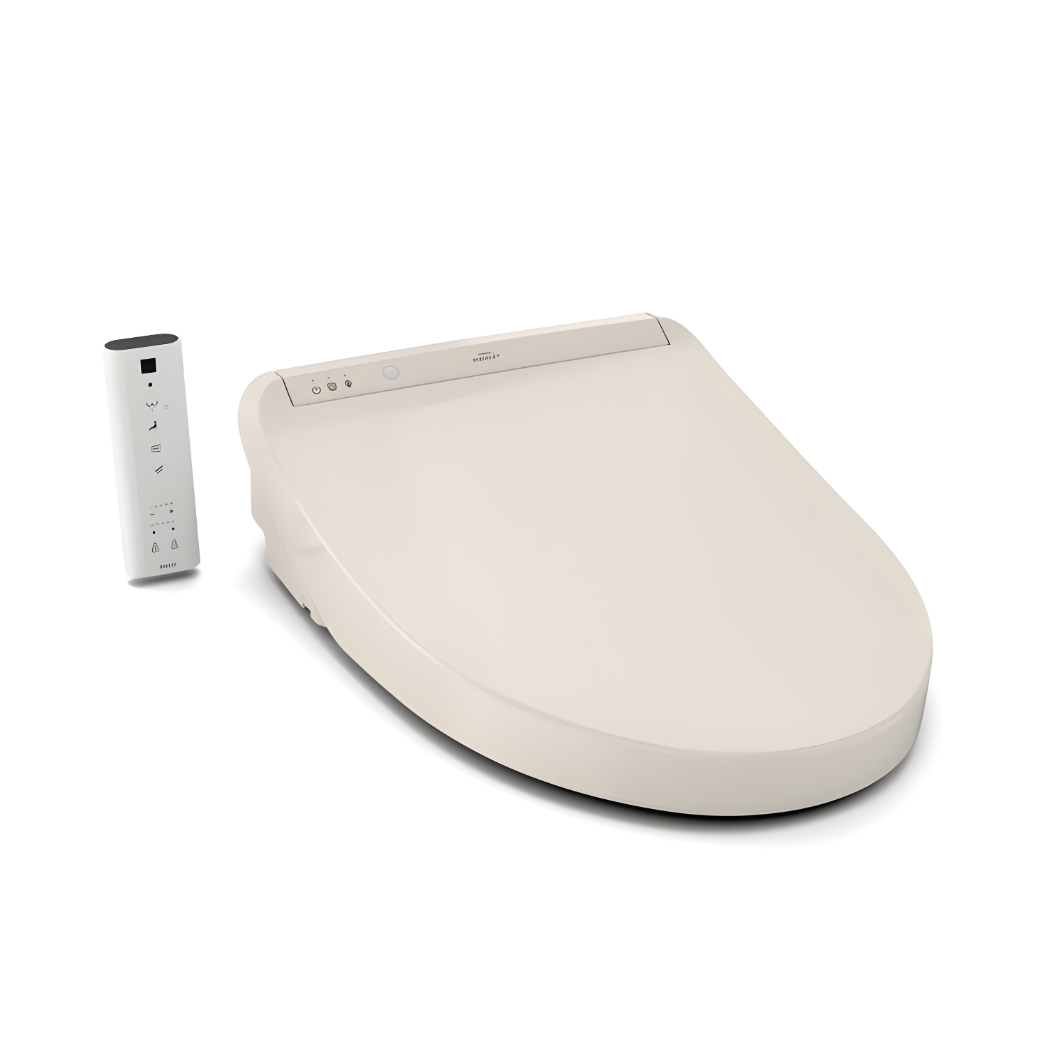 Sedona Beige Heated Electronic Bidet Toilet Seat