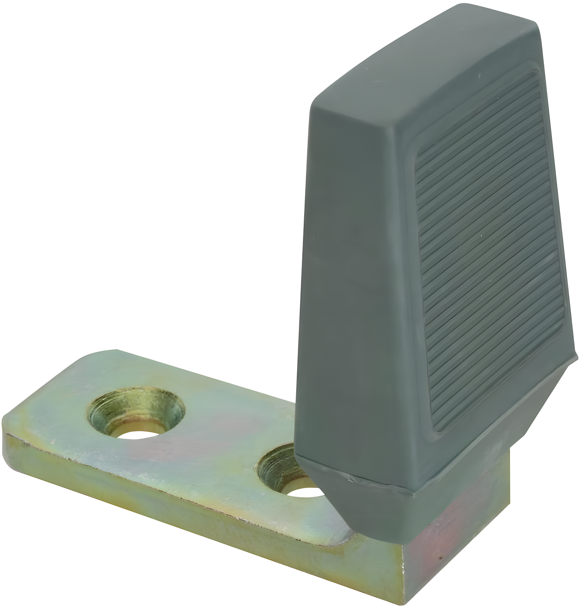 Zinc Plated Plastic Floor Door Stop