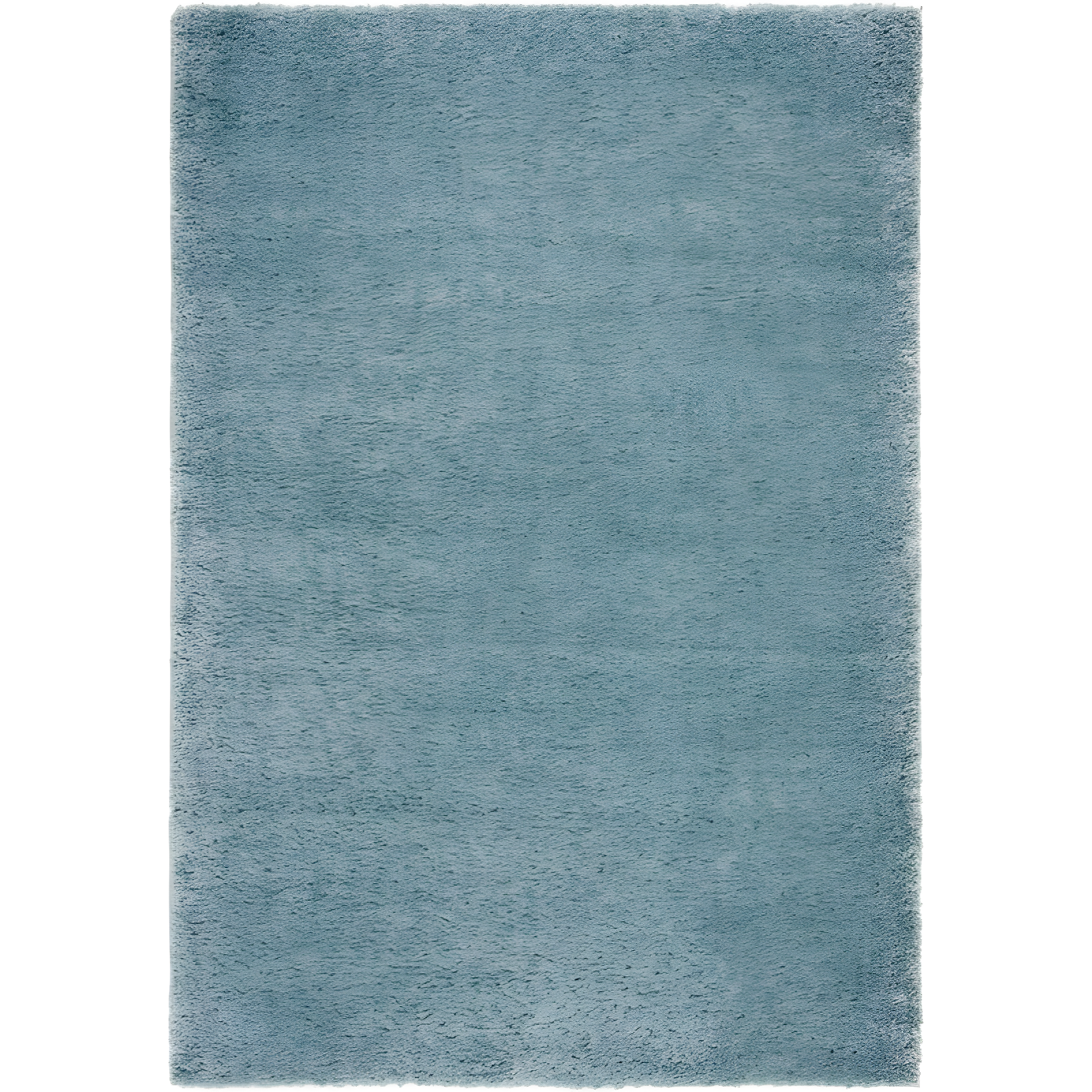 Aqua Bliss 8' x 10' Hand-Knotted Synthetic Shag Area Rug