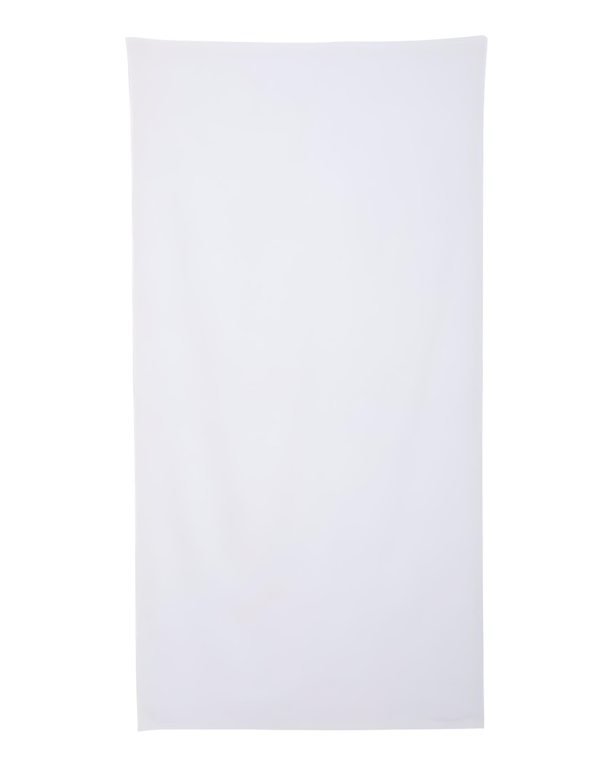 White Cotton Velour Lightweight Beach Towel