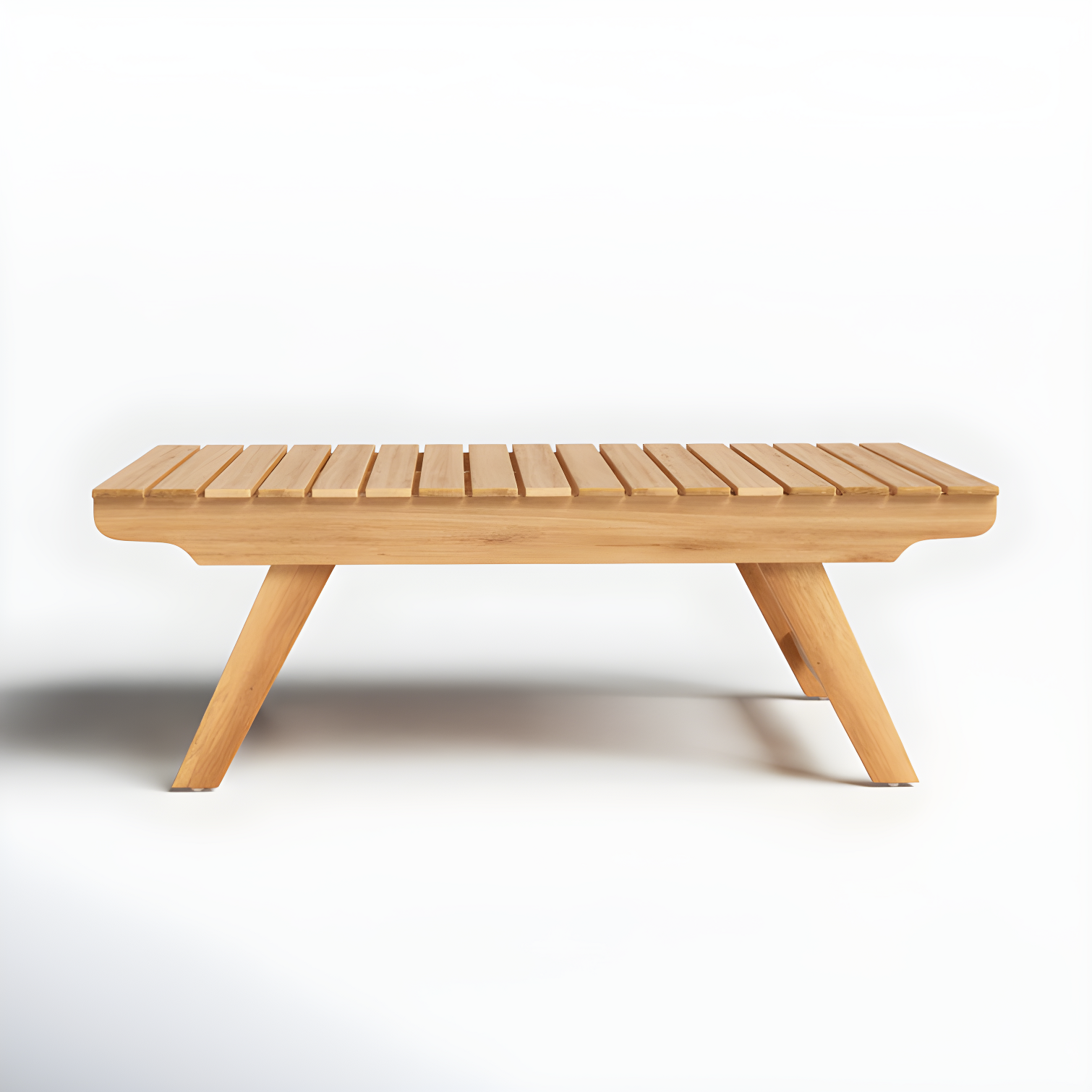 Teak Acacia Rectangular Outdoor Coffee Table