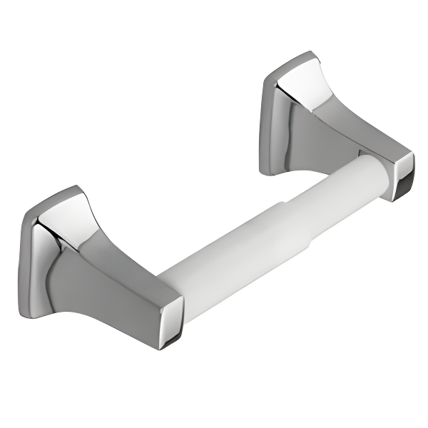 Brushed Nickel Modern Wall Mounted Toilet Paper Holder