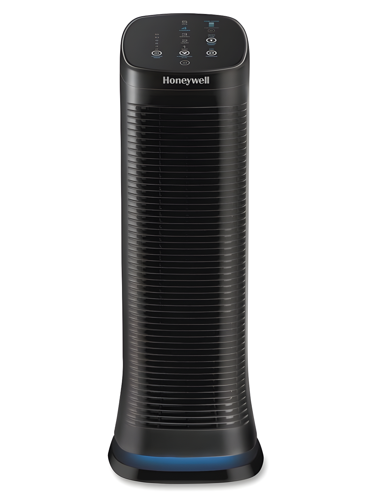 Black Tower Air Purifier with Washable Filter and Touch Screen