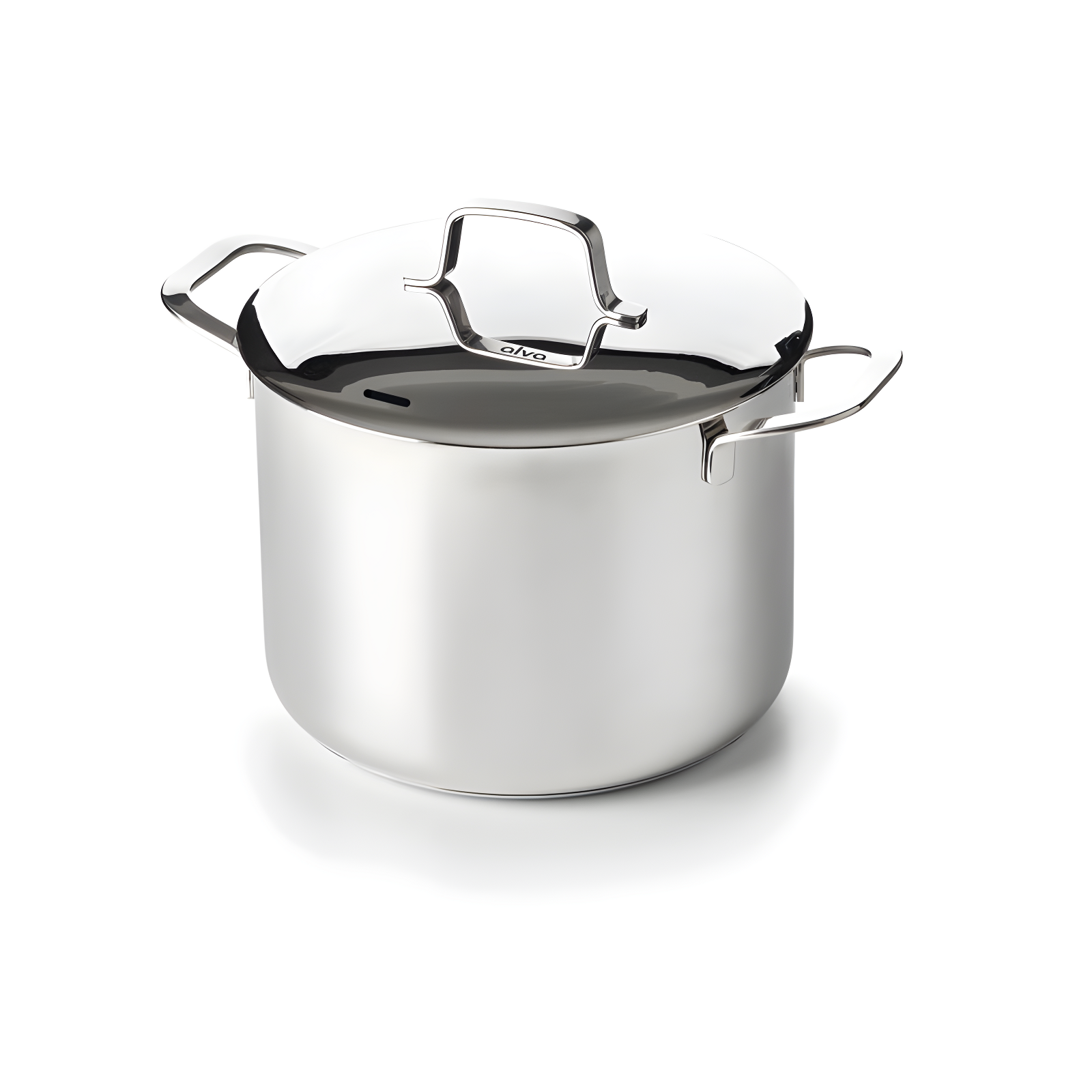 Alva Maestro 8 Qt Stainless Steel Casserole Dish Pot with Lid