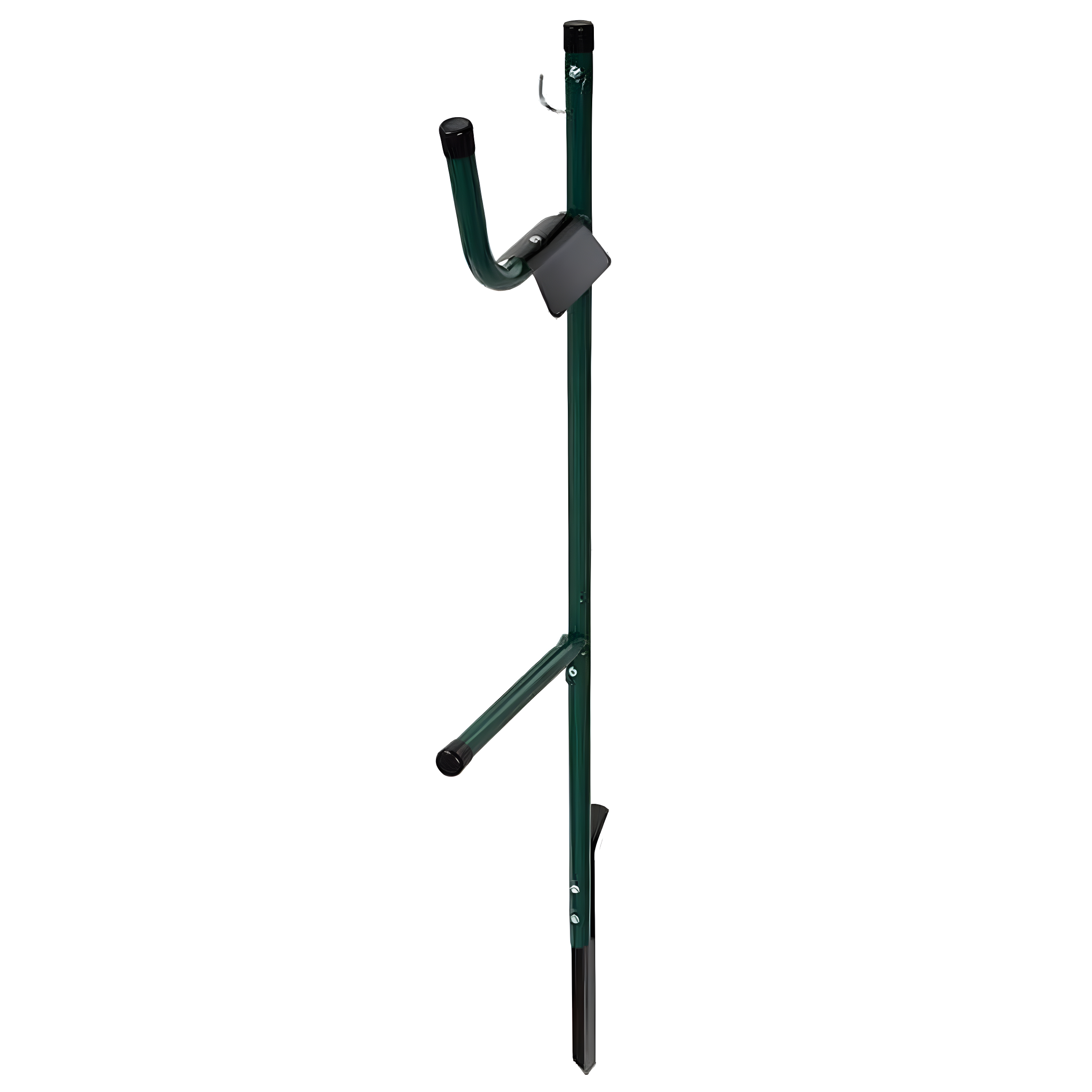 Green Metal Freestanding Garden Hose Holder with Stake