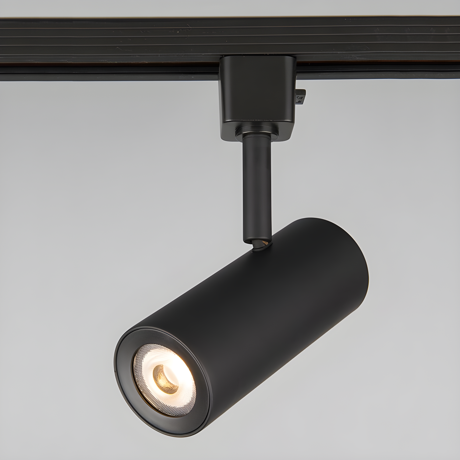 Silo Black 10W LED Adjustable Track Head