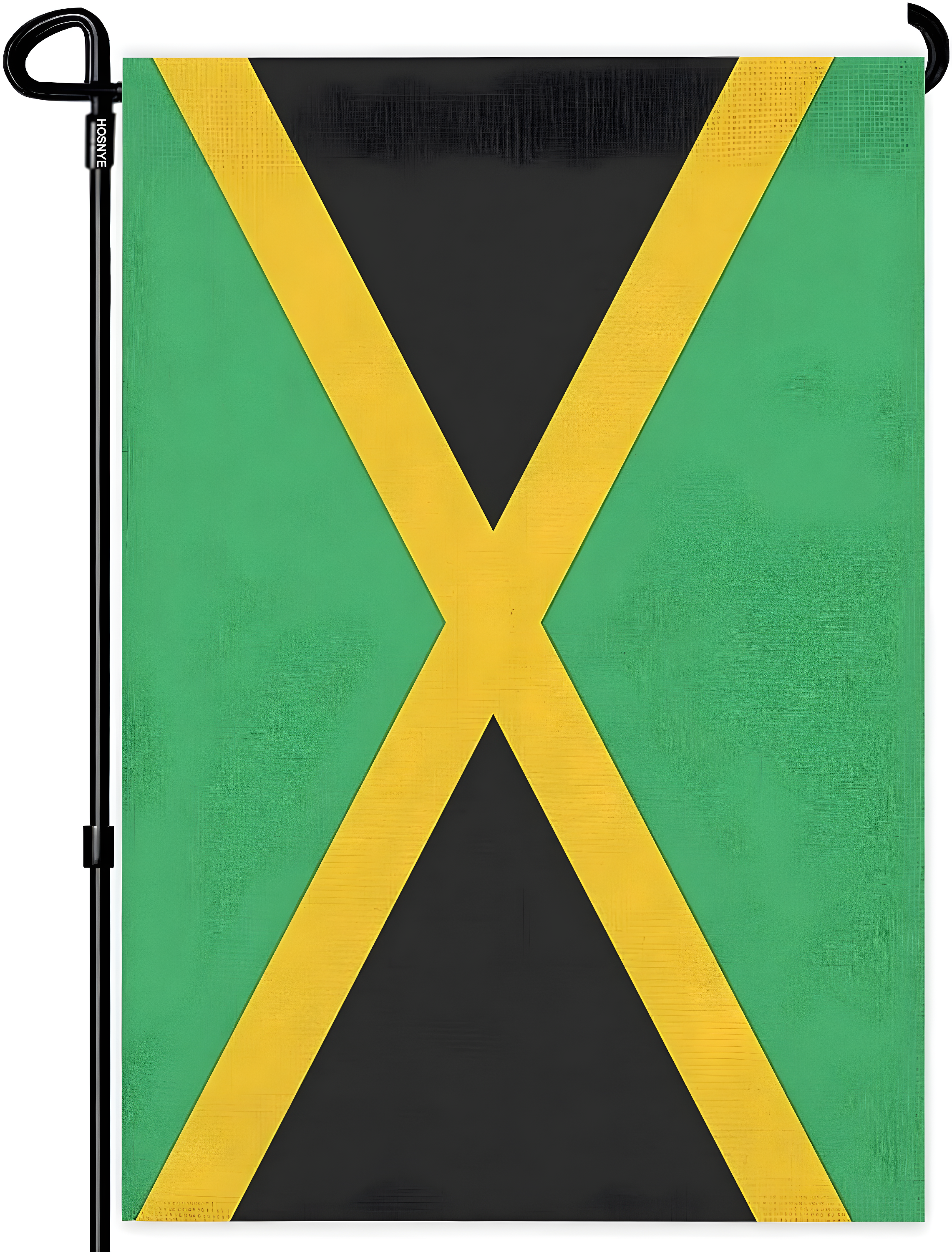 Jamaican Flag 28" x 40" Double-Sided Polyester House Flag