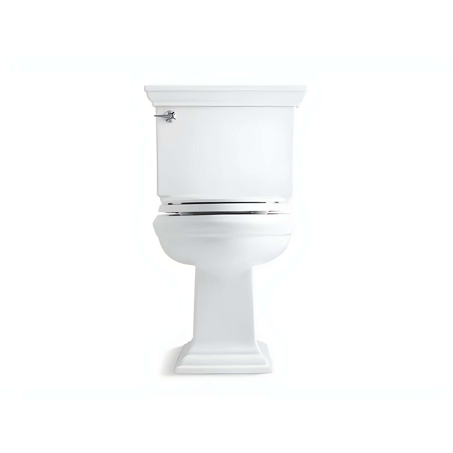 White High Efficiency Elongated Two-Piece Toilet