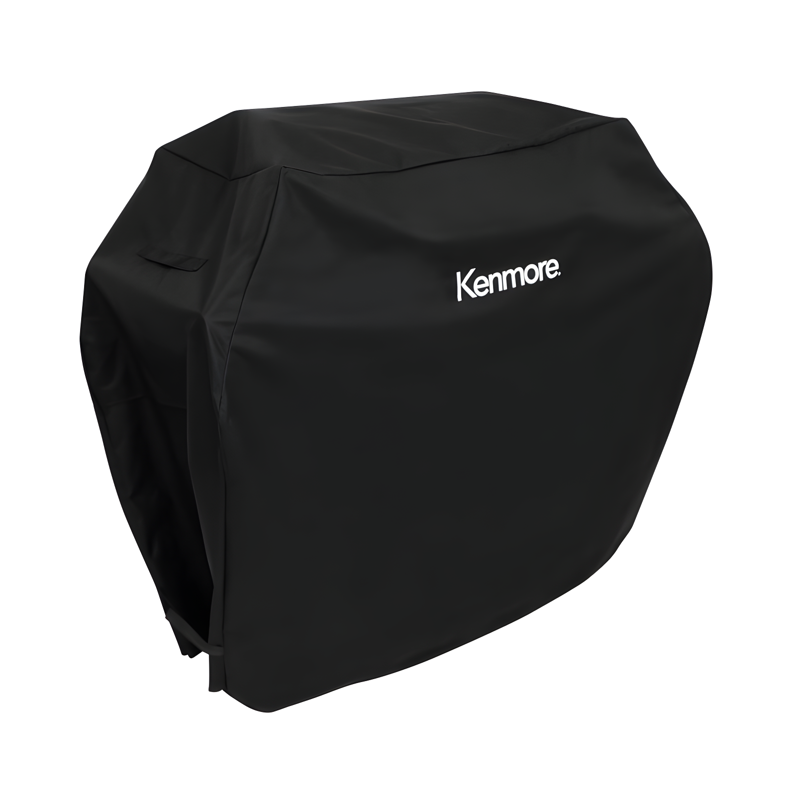 Kenmore 56-Inch Black Heavy-Duty Grill Cover with Polyester Backing