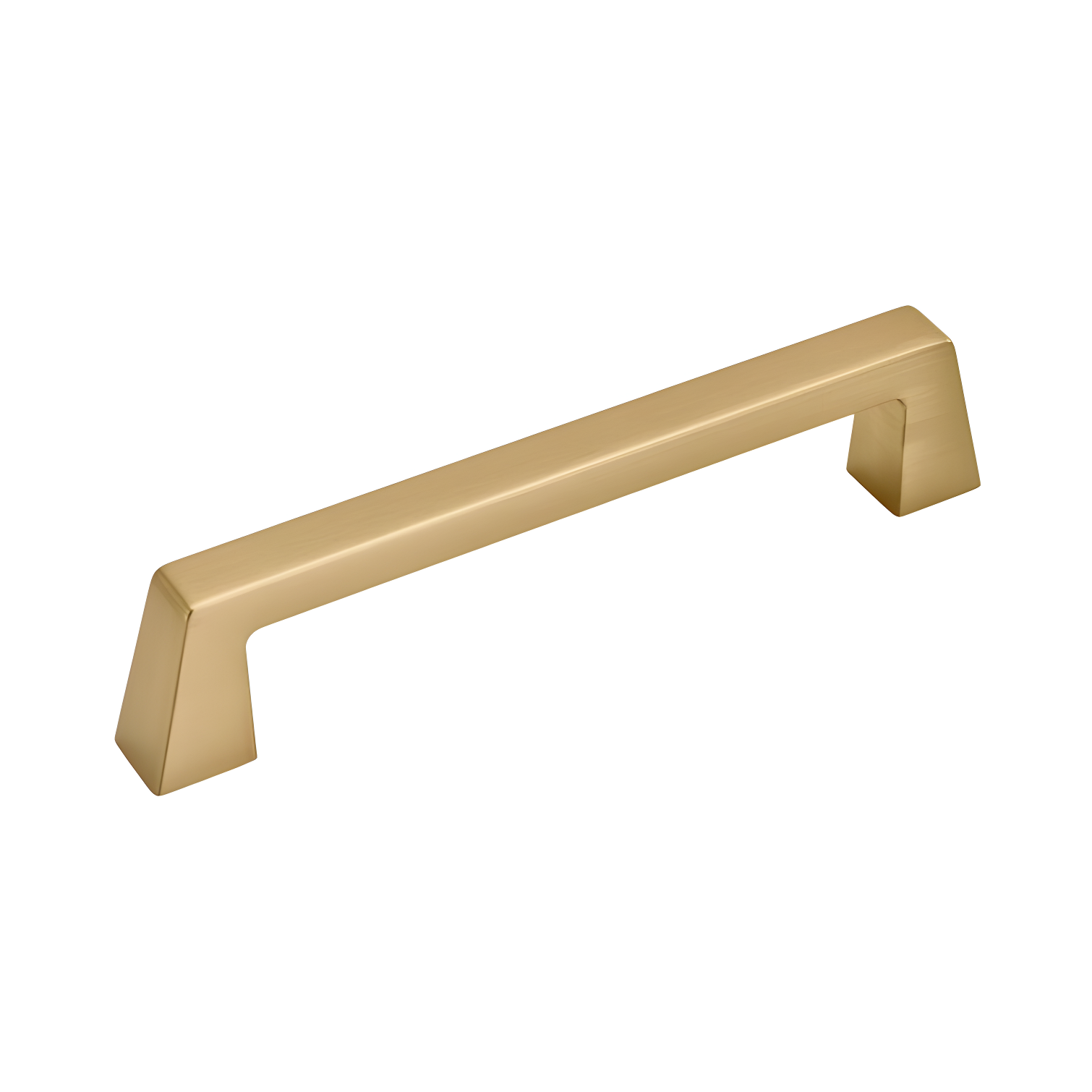 Champagne Bronze 5.94" Modern Industrial Bar Pull