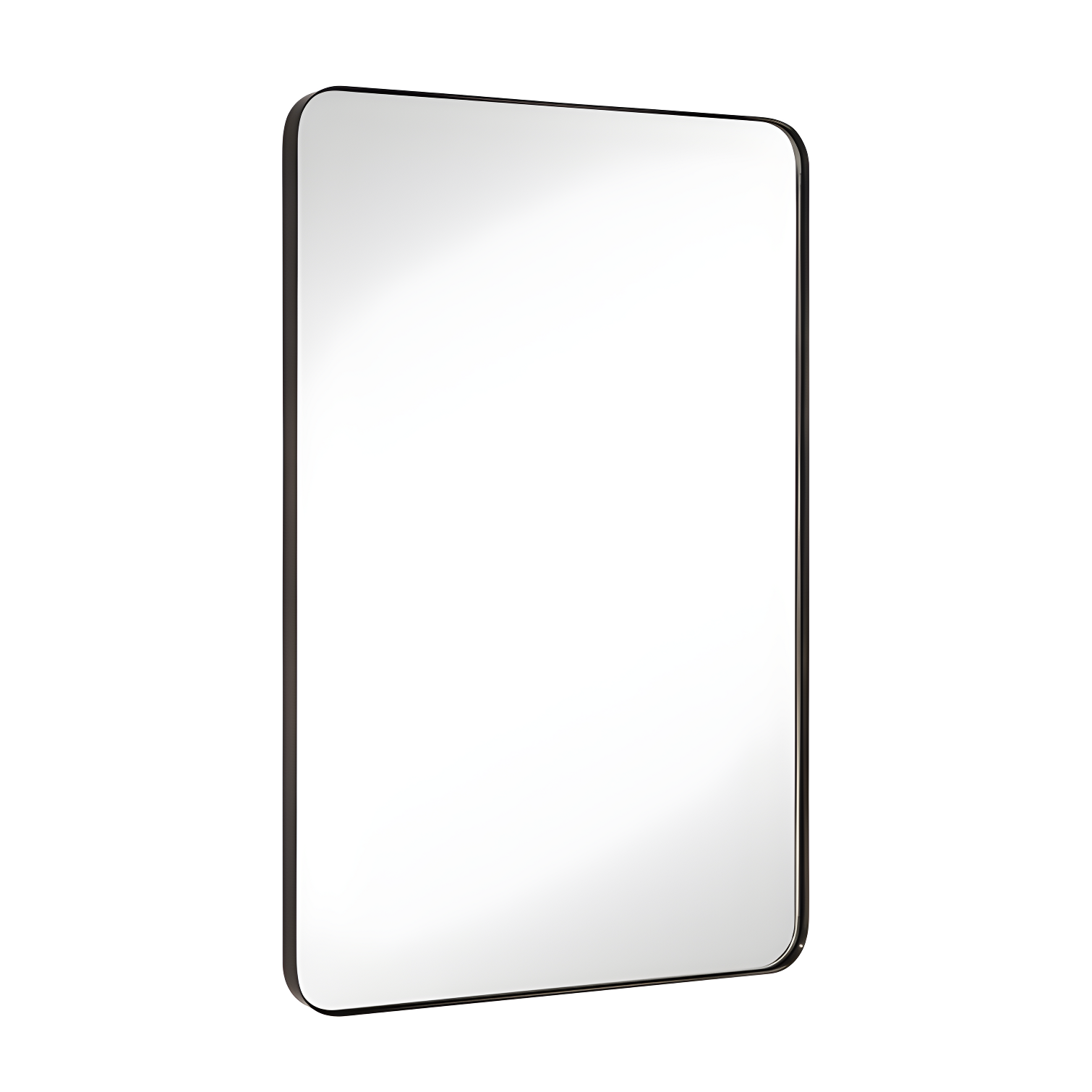 Oil Rubbed Bronze Rectangular Bathroom Vanity Mirror 24x36"