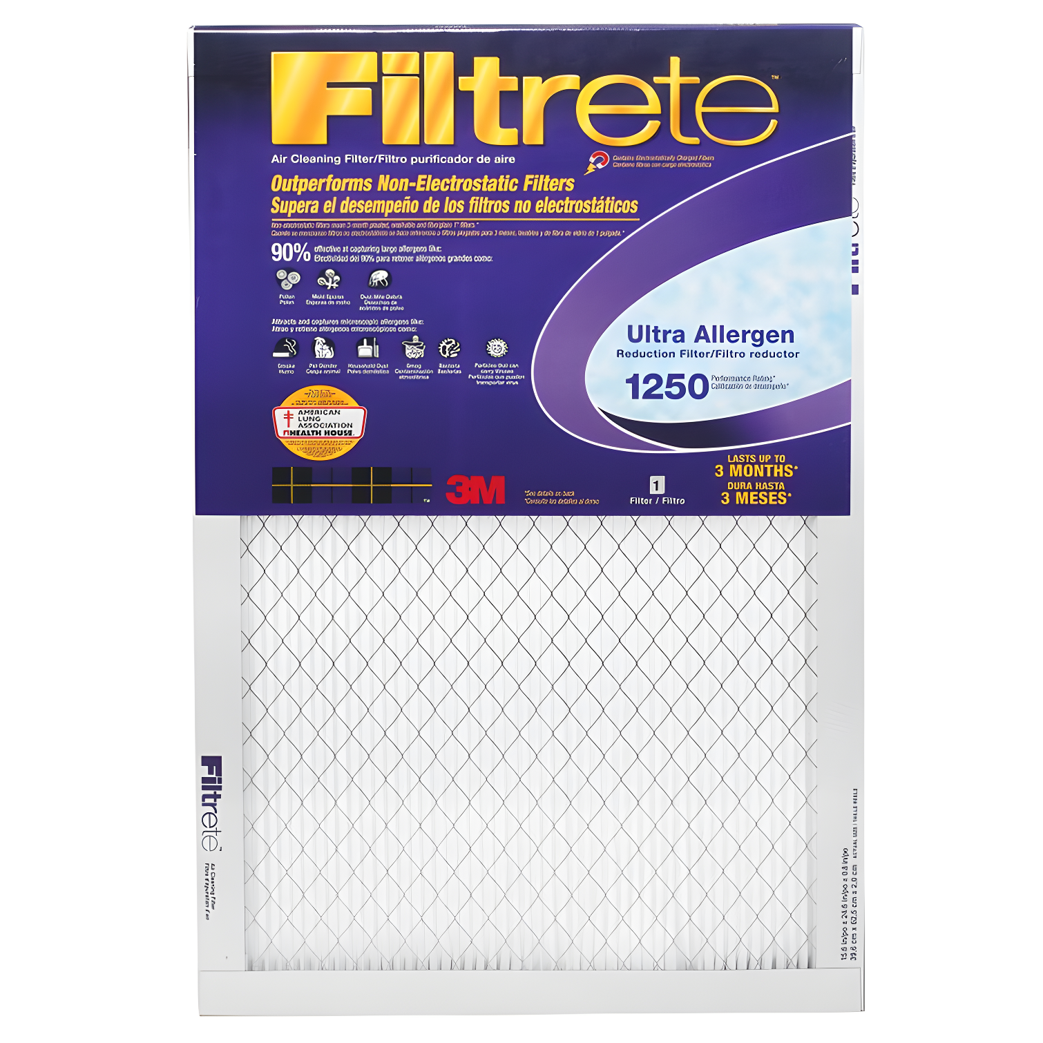 3M Filtrete 20x25x1 Ultra Allergen Reduction Air Filter