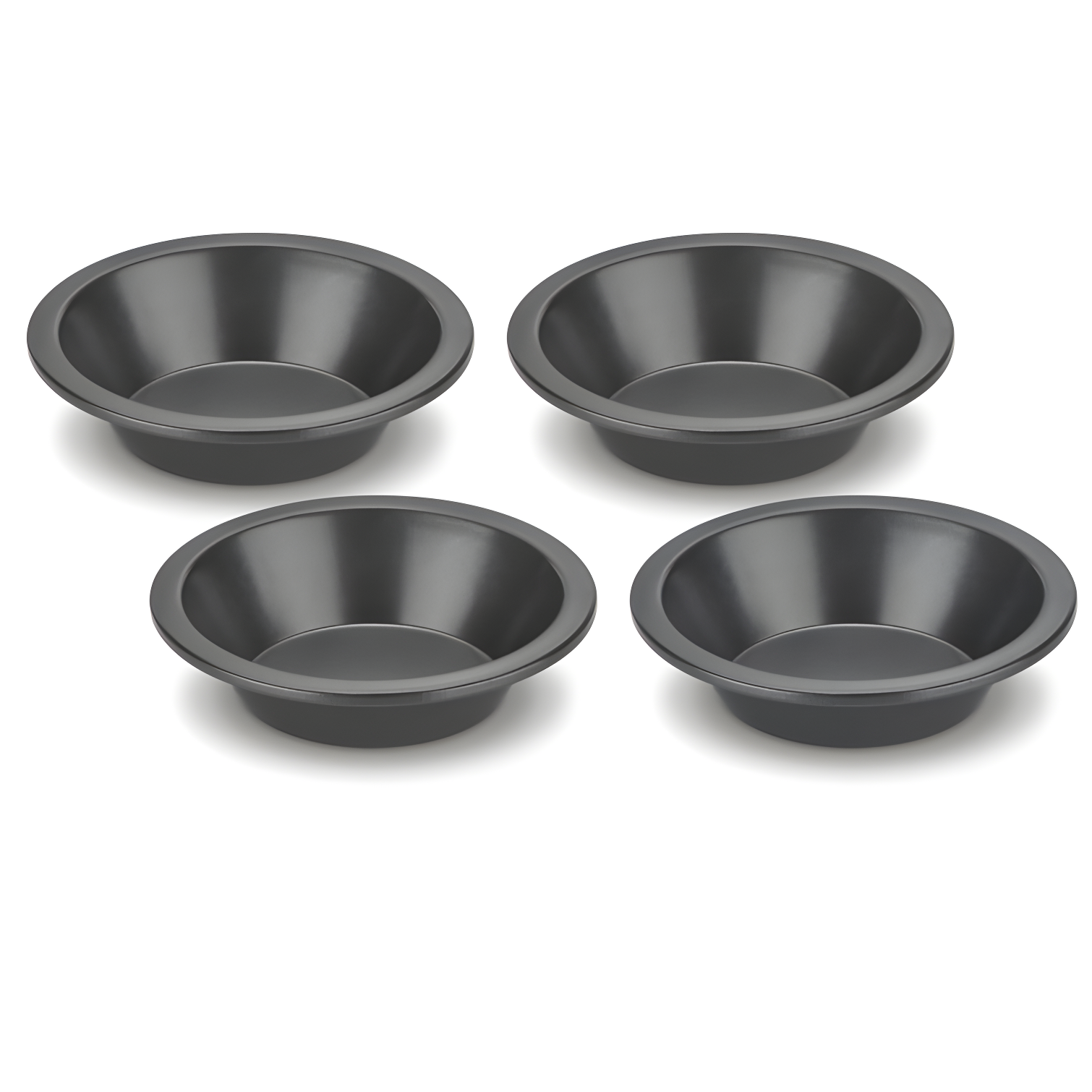 Mini Non-Stick Heavy-Gauge Steel Pie Dishes Set