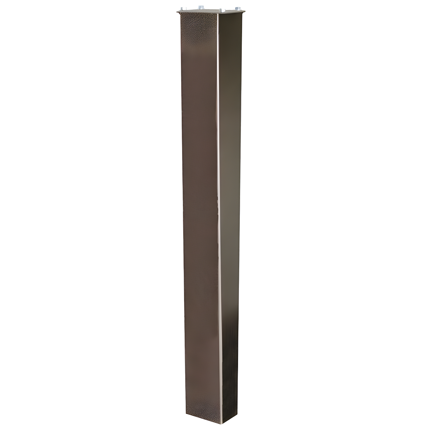 Bronze Heavy-Duty Steel In-Ground Mailbox Post