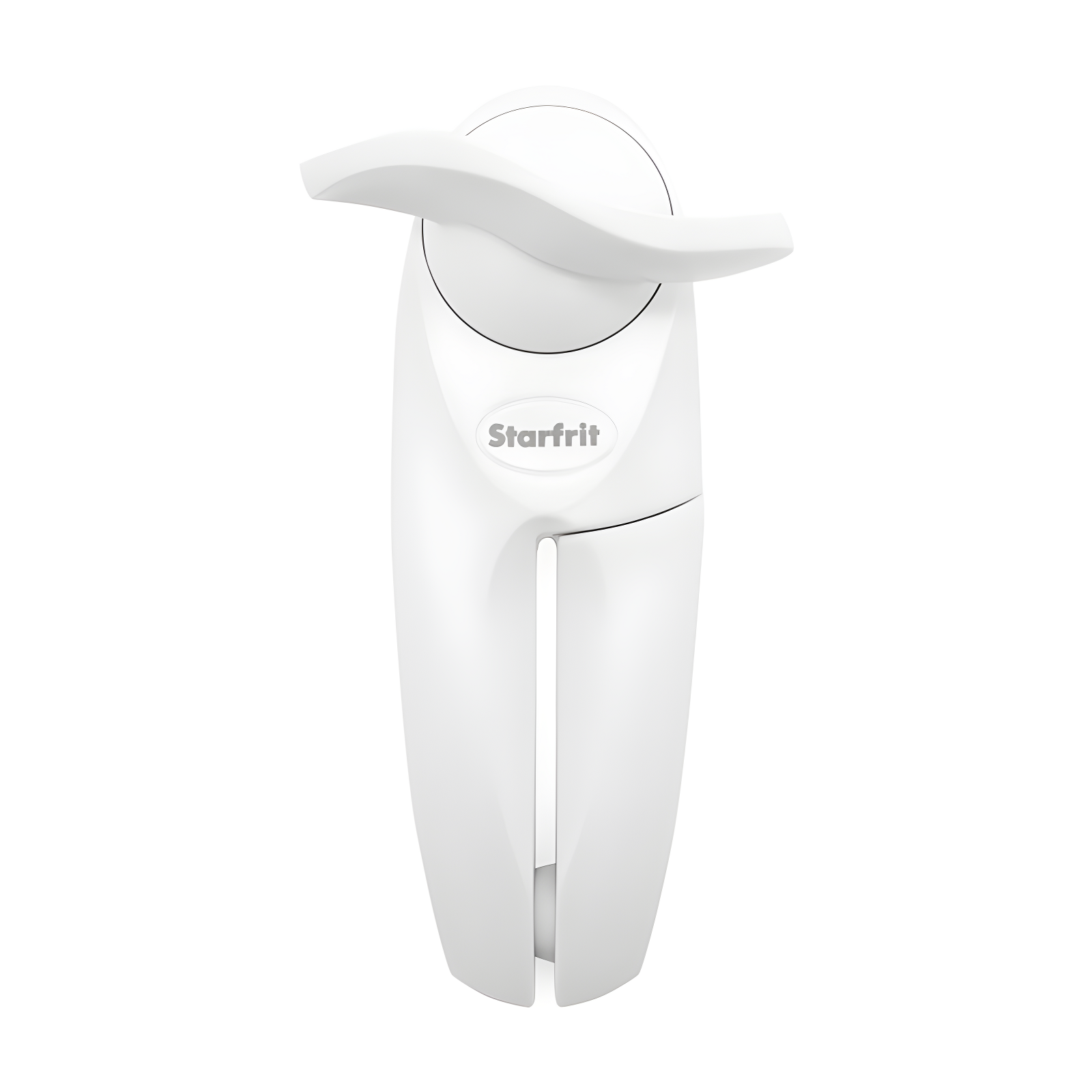 White Ergonomic Non-slip Grip Can Opener