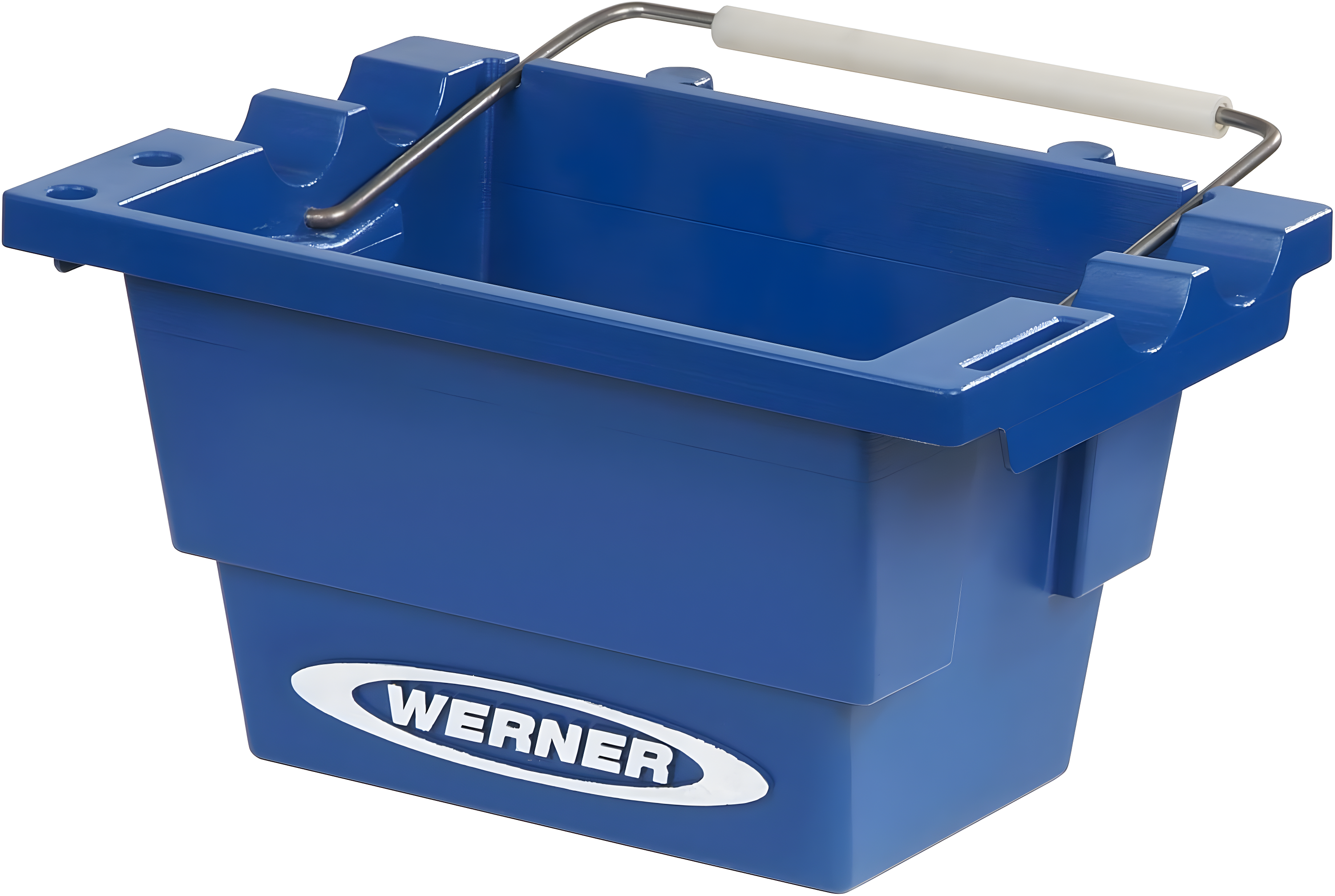 Werner Blue Plastic 25 lb Capacity Job Bucket