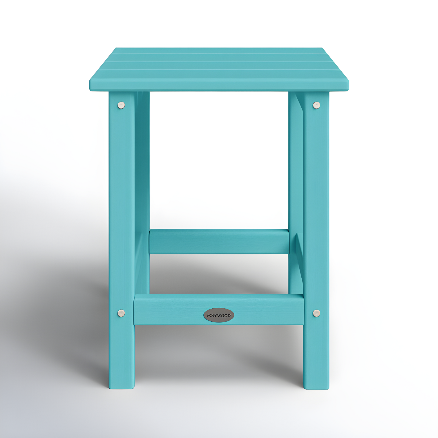 Aruba Blue 18" Polywood Side Table