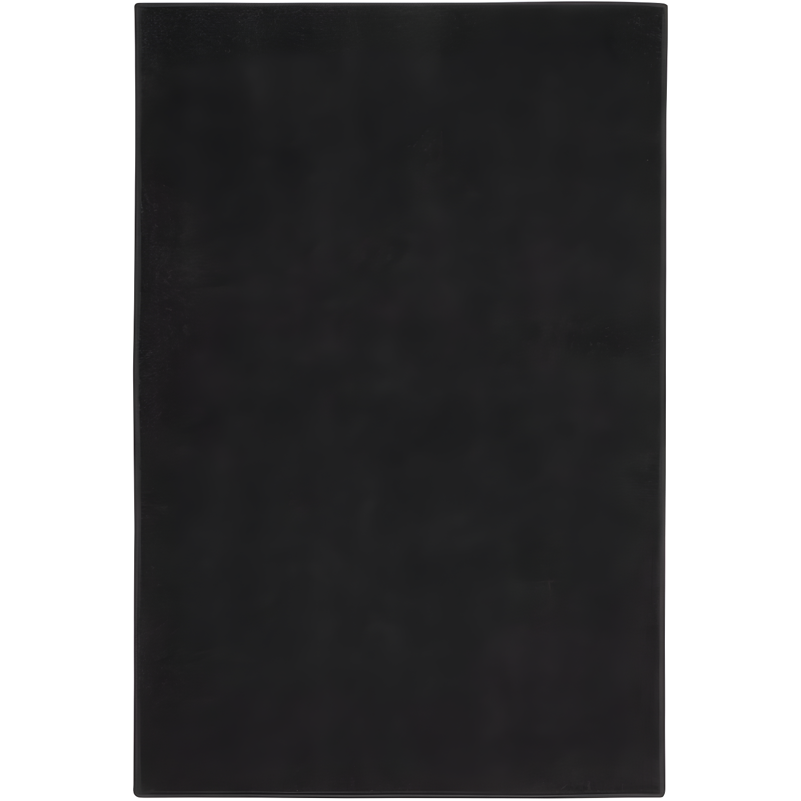 Essential Flat Woven Black Synthetic 24" Indoor/Outdoor Rug