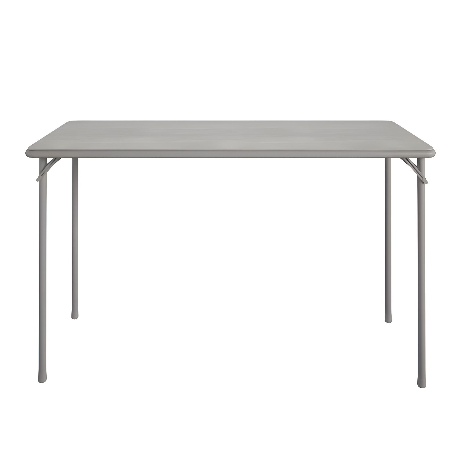 COSCO 48'' Gray Vinyl Top Folding Table