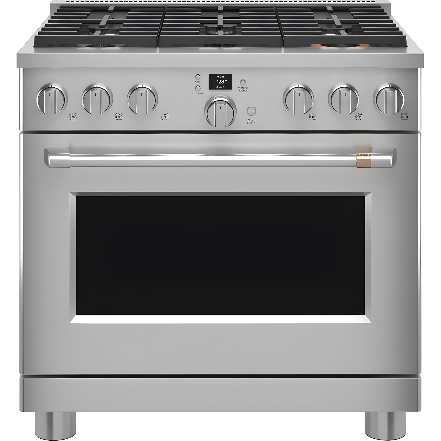 Café 36" Stainless Steel Smart Dual-Fuel Range with Griddle