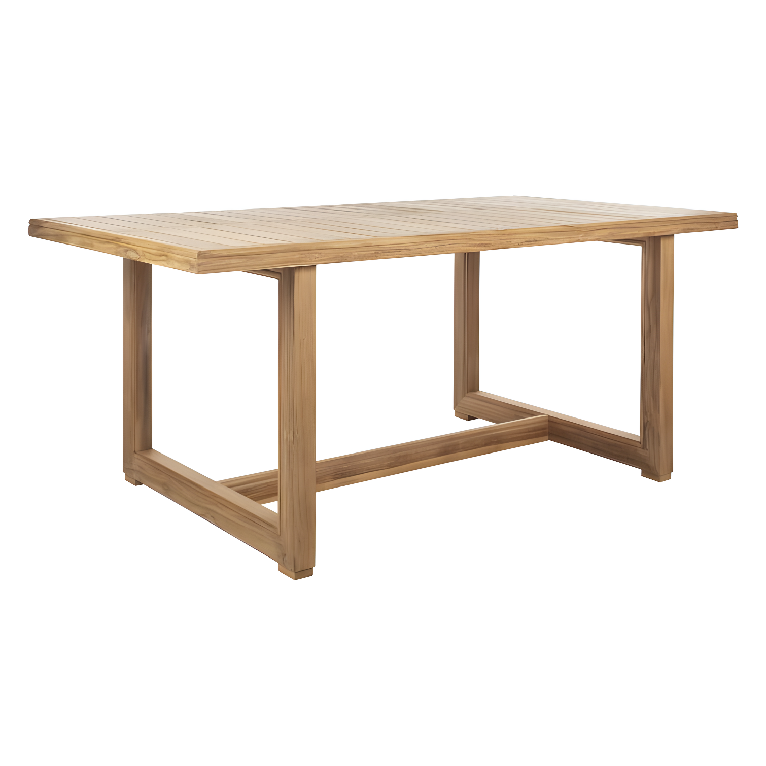 Montford 71'' Natural Teak Rectangular Outdoor Dining Table