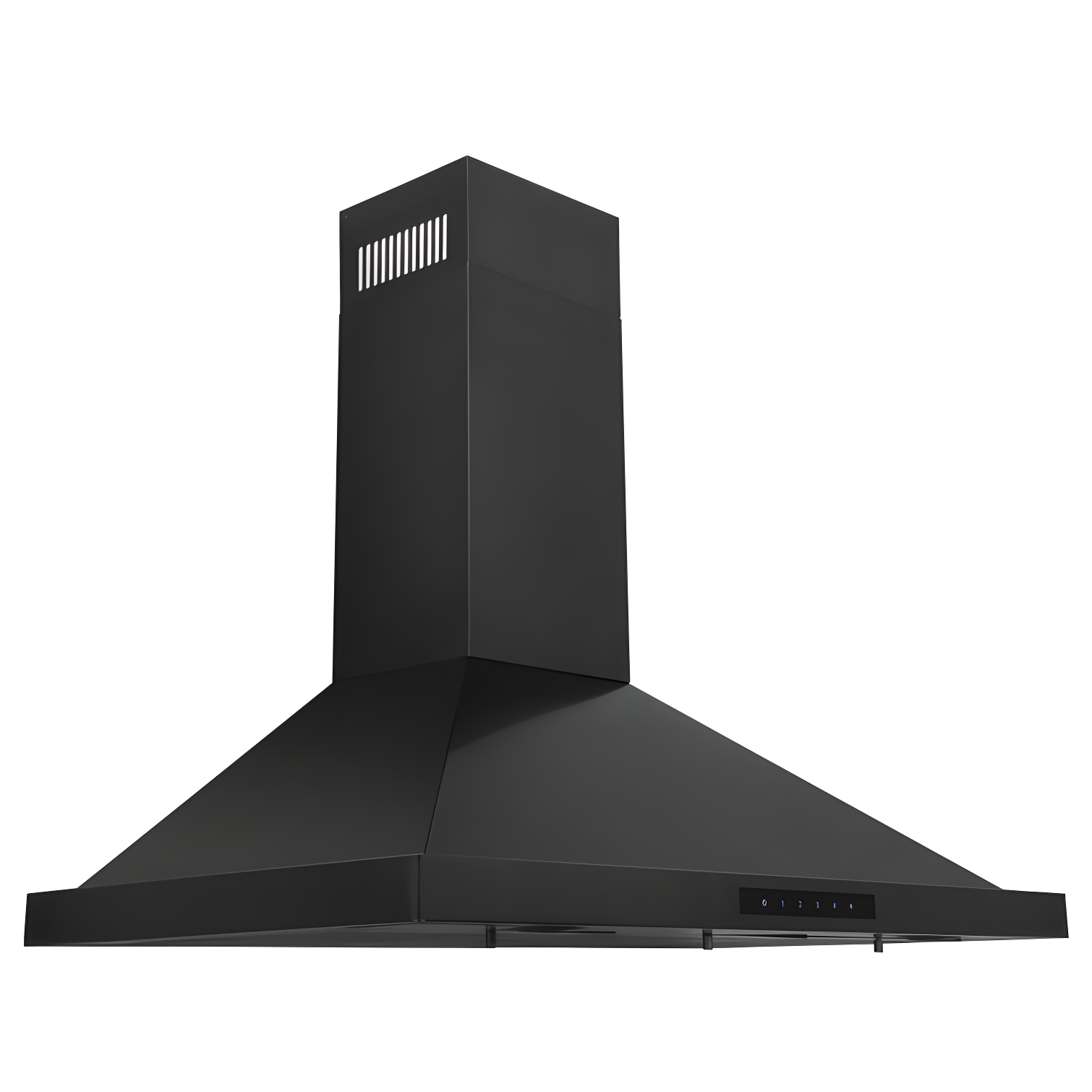 36-Inch Black Stainless Steel Convertible Wall Mount Range Hood