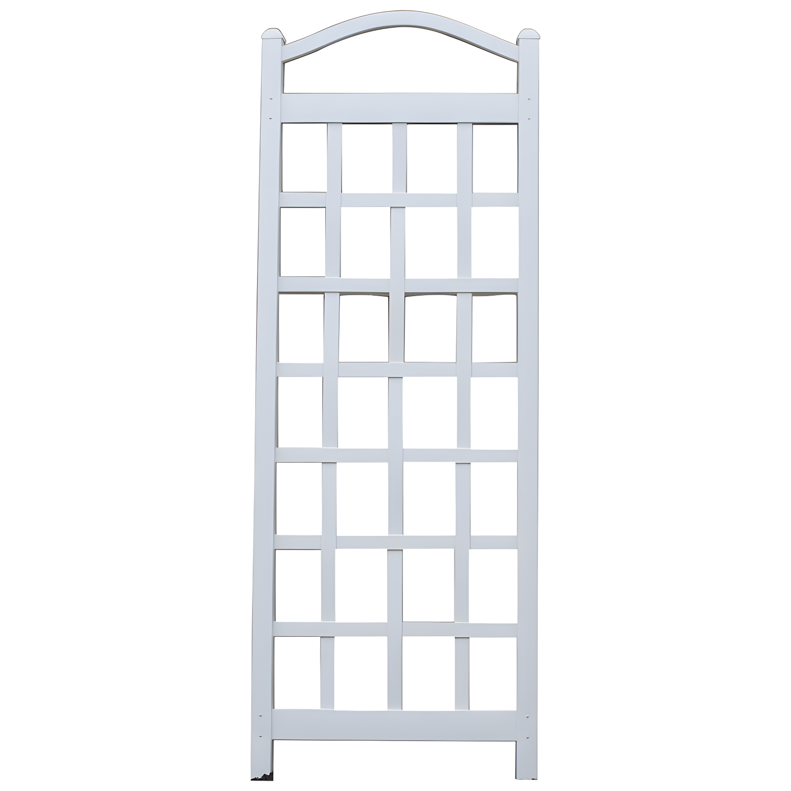 Cambridge White PVC Vinyl Outdoor Garden Trellis, 28 x 75 Inch