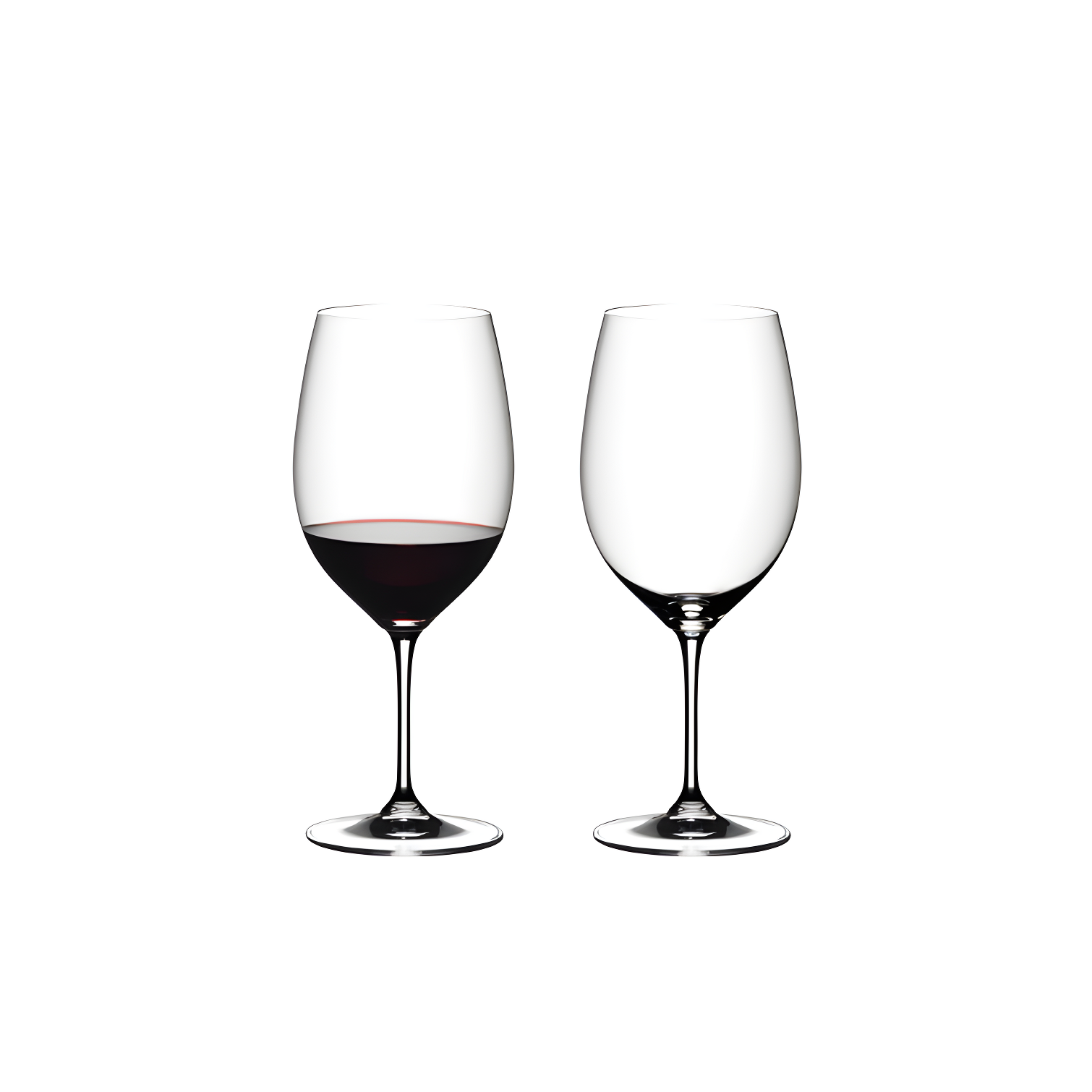 Riedel Vinum Clear Lead Crystal Cabernet Wine Glass Set