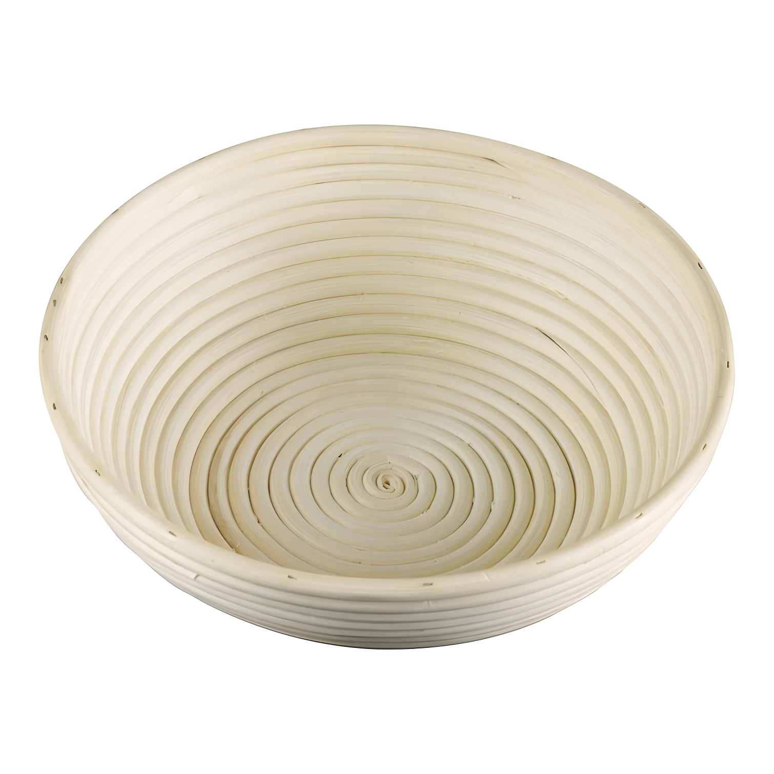 Artisanal Round Natural Cane Kids' Bread Proofing Basket, 11-inch