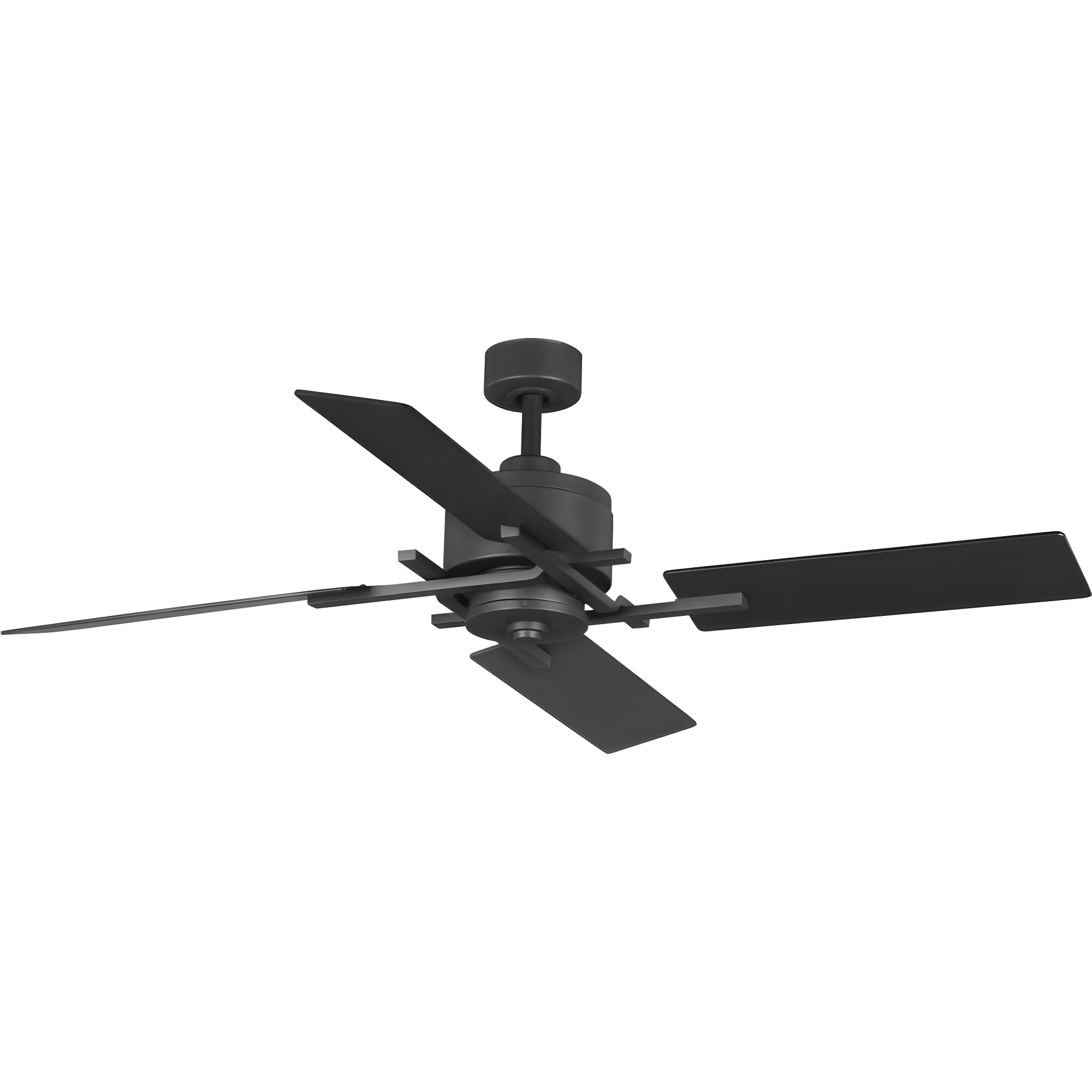 Graphite 56" Steel Ceiling Fan with Remote and Lighting