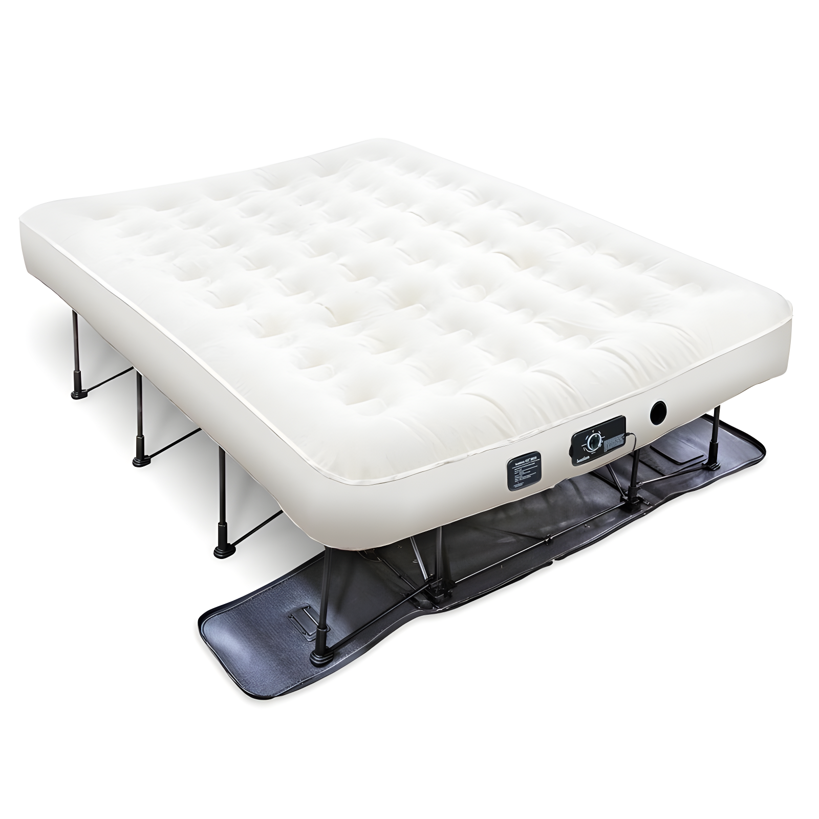 Ivation Queen Raised Air Mattress with Built-In Pump