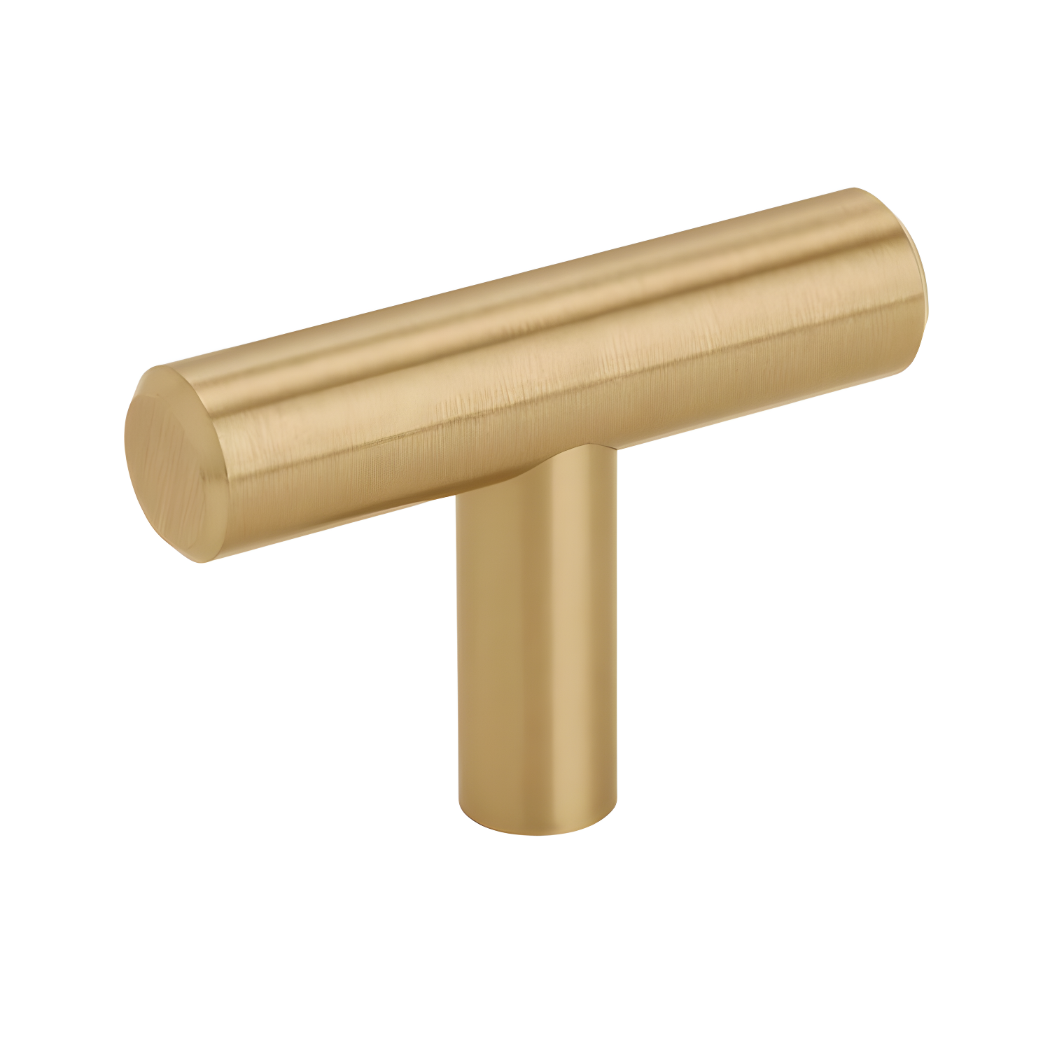 Champagne Bronze Modern Bar Pull Knob with Mounting Hardware