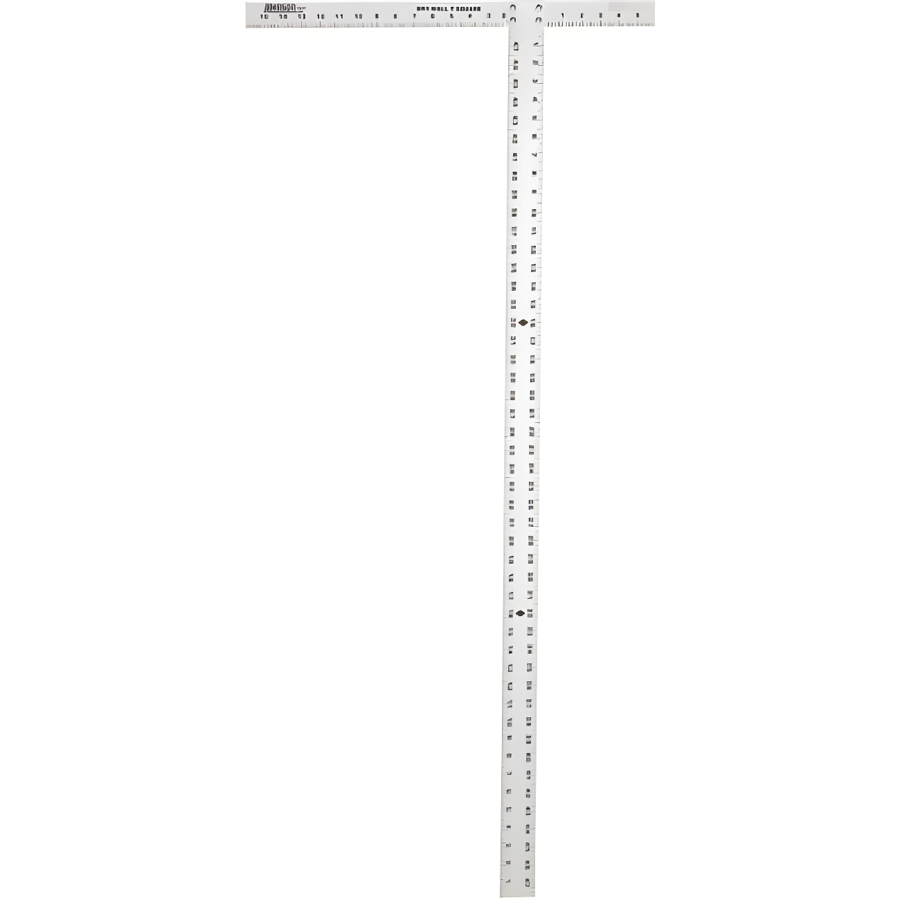 Johnson 48-Inch Silver Aluminum Drywall T-Square