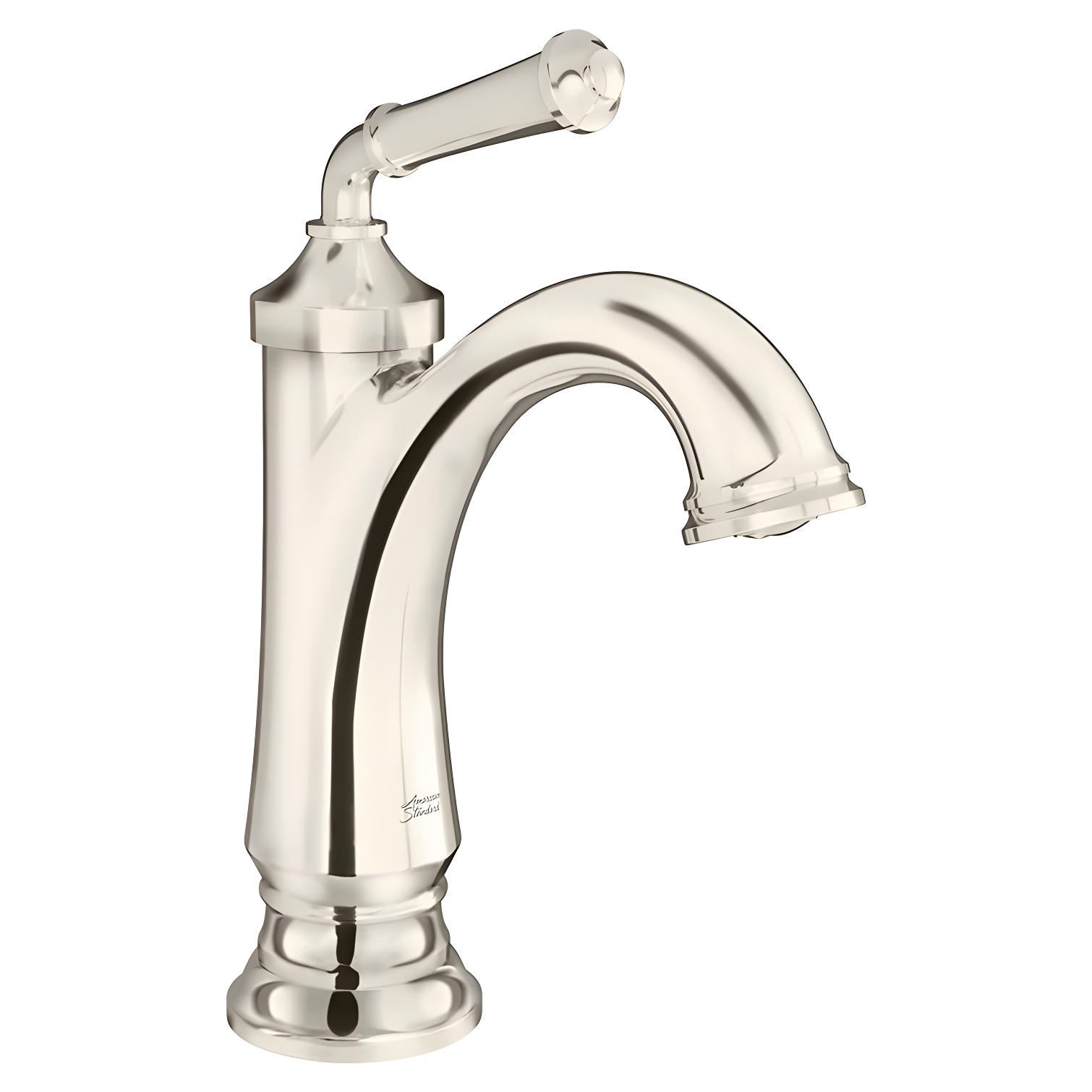 Delancey Polished Nickel 9'' Modern Single-Handle Bathroom Faucet