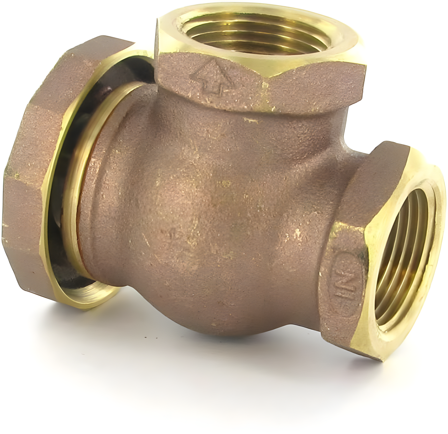 Aqualine 1-Inch Brass Atmospheric Vacuum Breaker