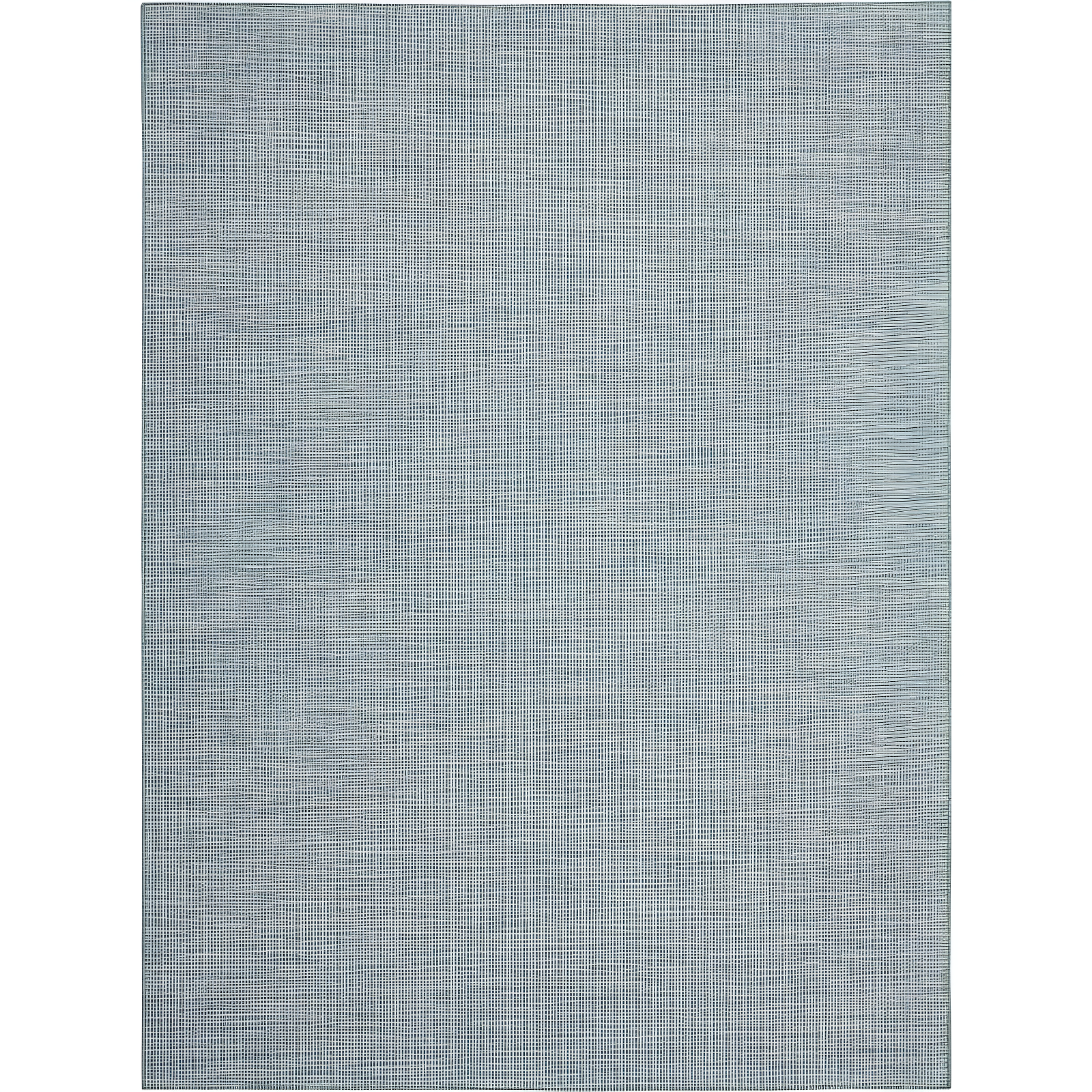 Aqua Flat Woven 8' x 10' Synthetic Rectangular Area Rug