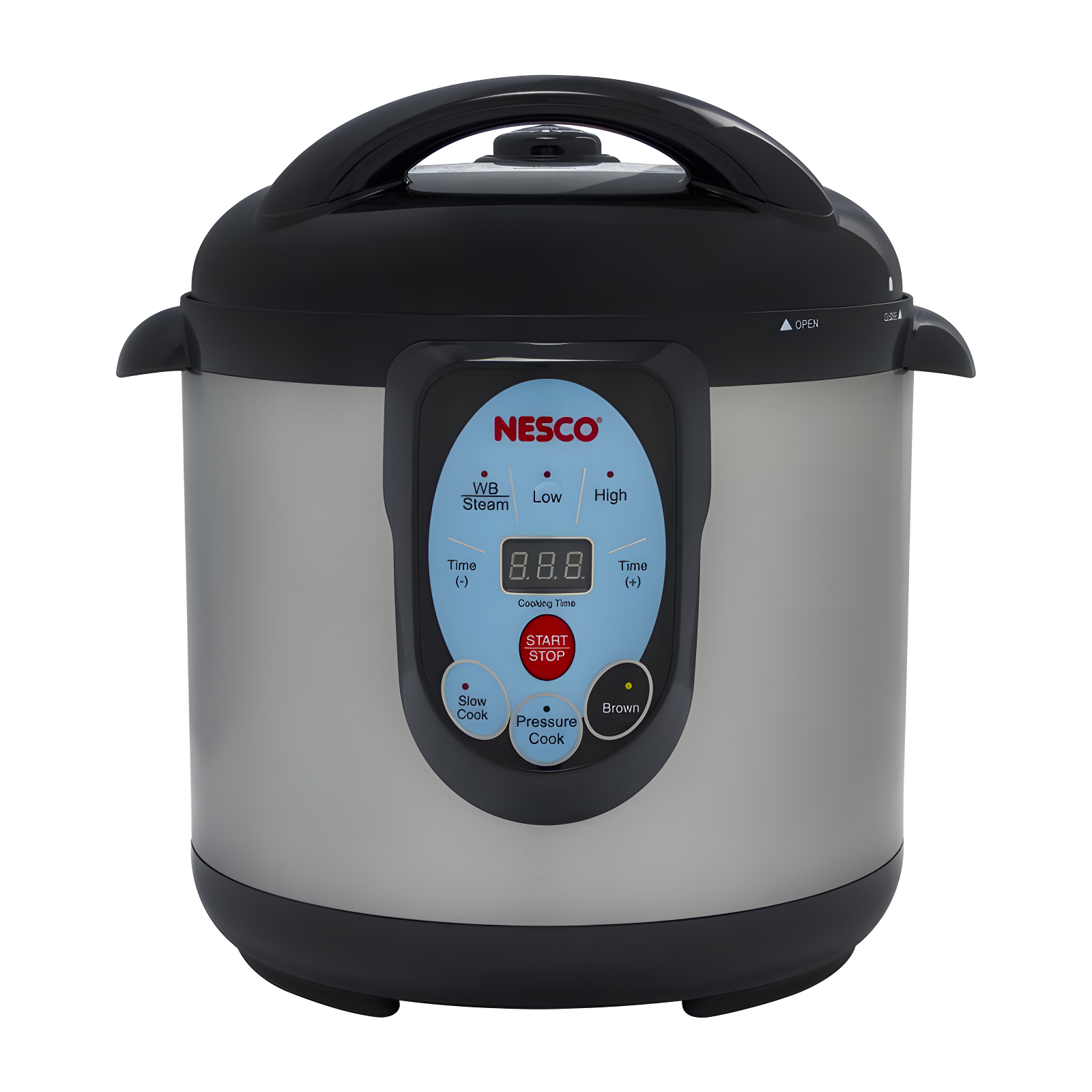 Nesco 9.5 Qt Stainless Steel Digital Pressure Cooker