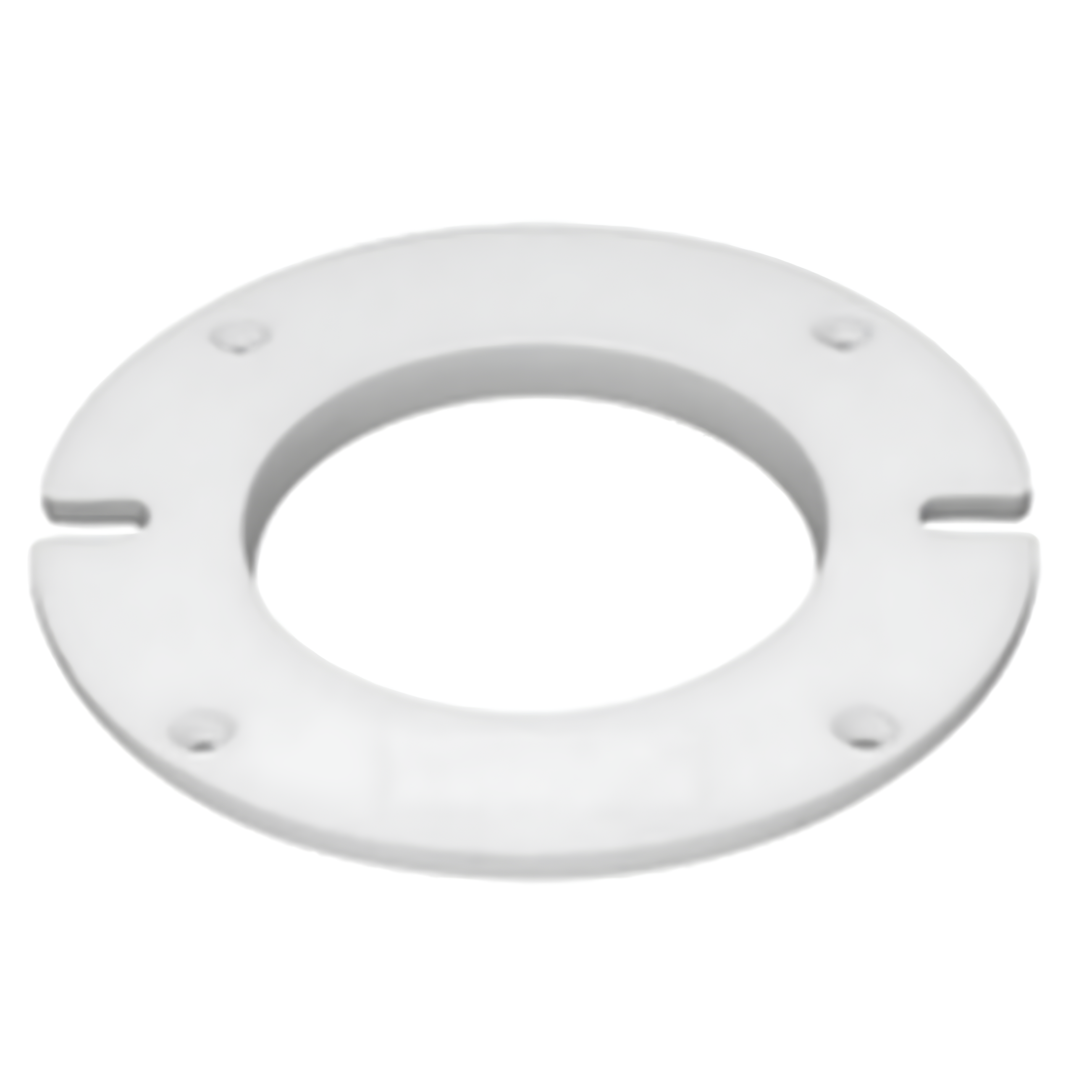 Universal White PVC Closet Flange Spacer